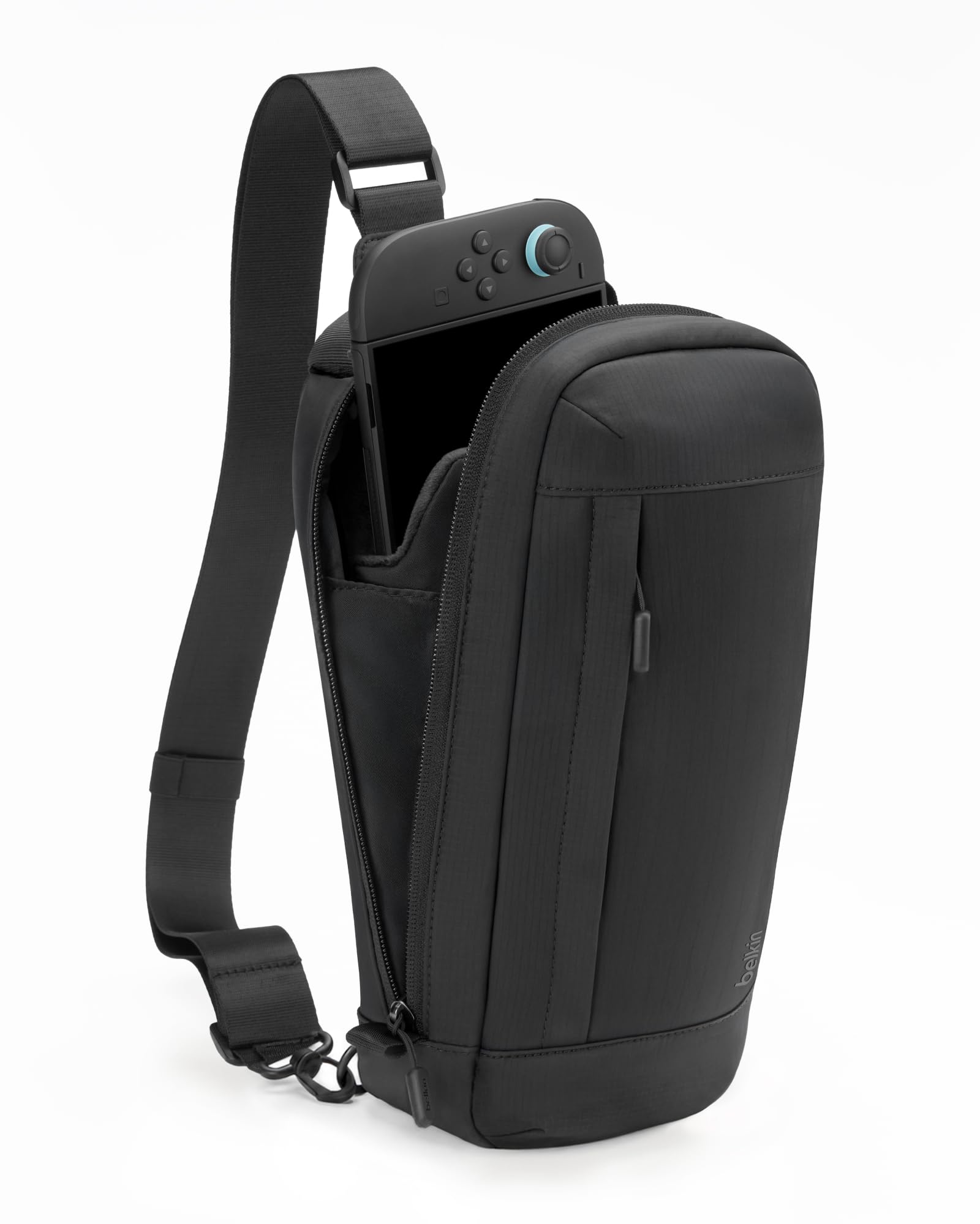 Belkin Gaming Crossbody Bag for Nintendo Switch 2 - Protective Carry Case | Black | ENA022hqBK