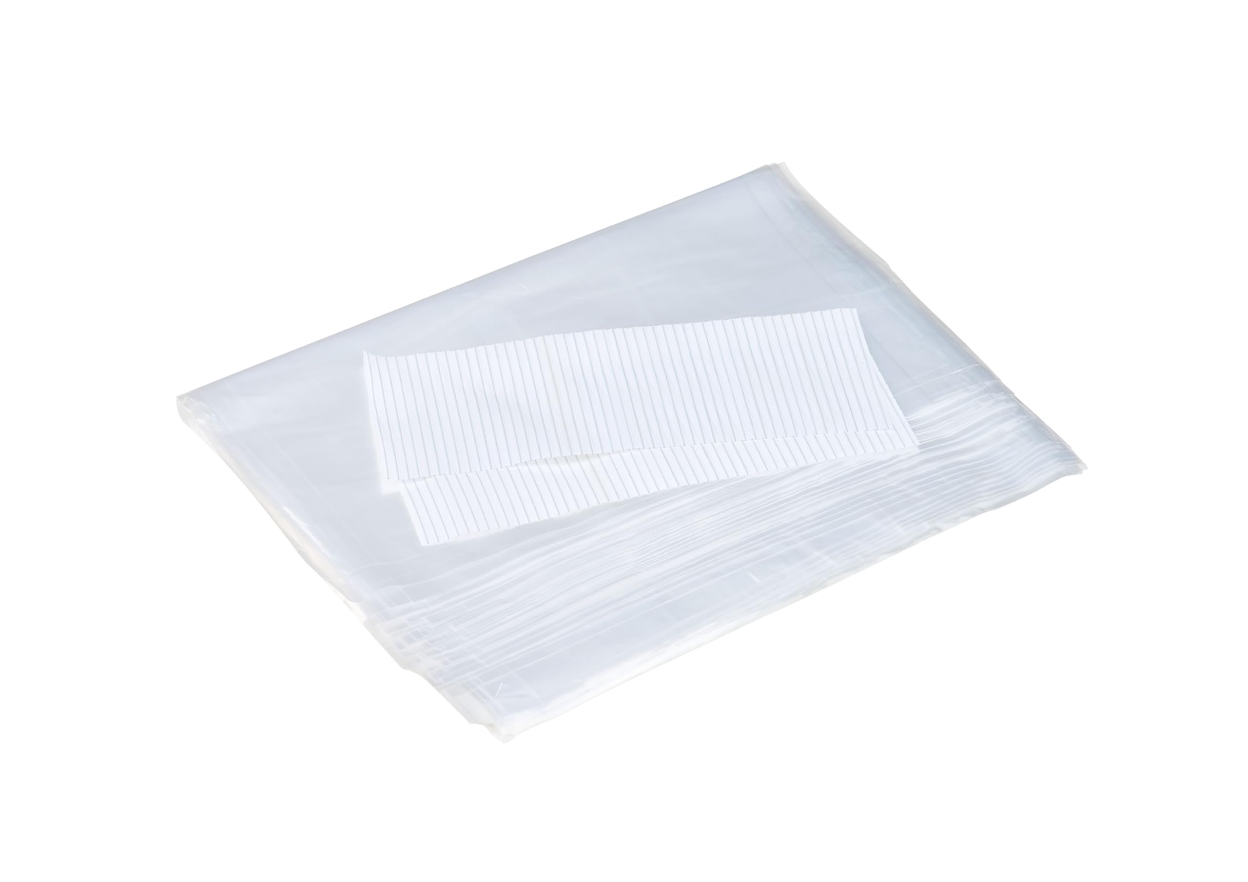 CATERPACK BY ROBINSON YOUNG Freezer Bags - 100 Pack Medium Food Storage with Twist Ties | 25cm x 38cm