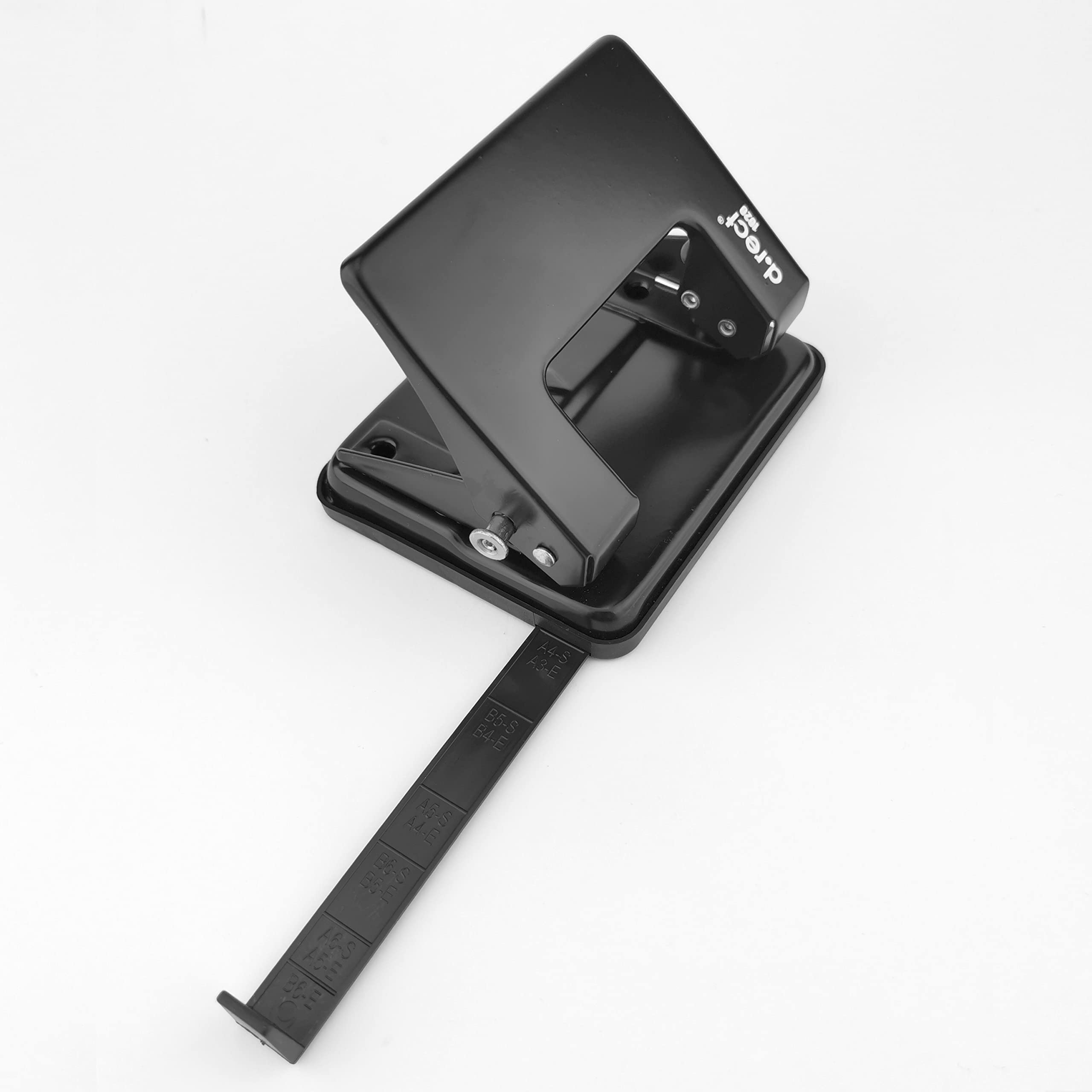 D.RECT Metal 2-Hole Punch 110793 - 20 Sheet Capacity | 12mm Pin Diameter 5