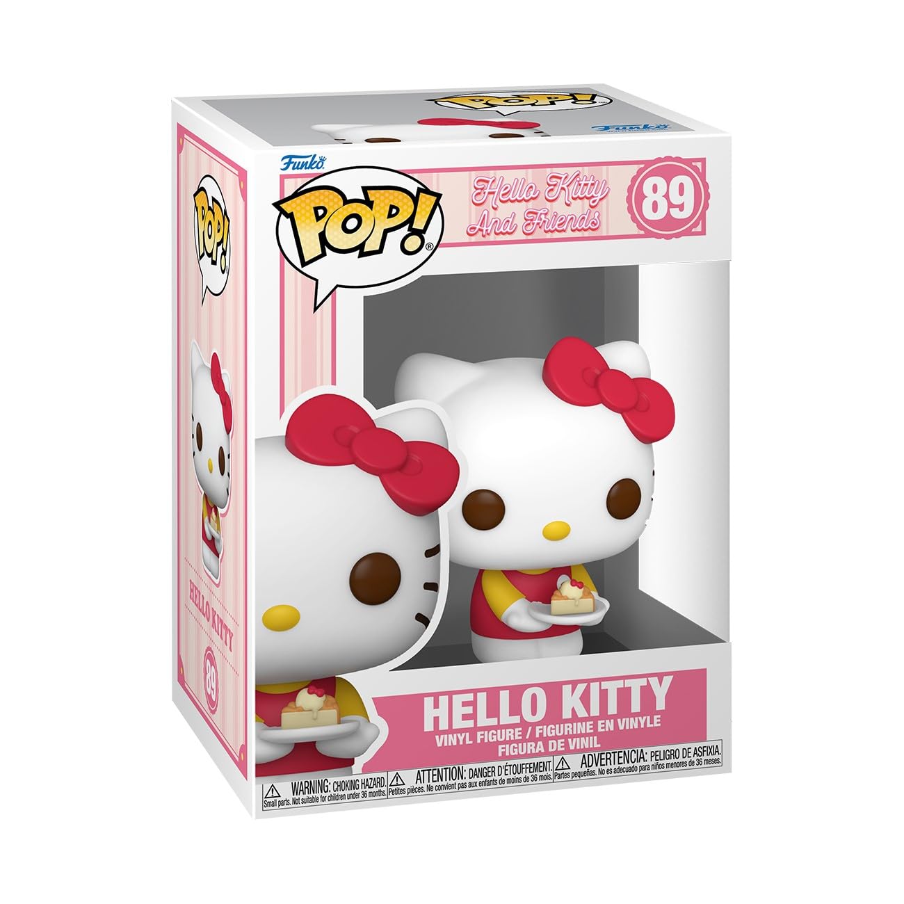 Funko Pop! Sanrio: Hello Kitty Collectible Vinyl Figure | 3.75 Inches Tall | Model 80314