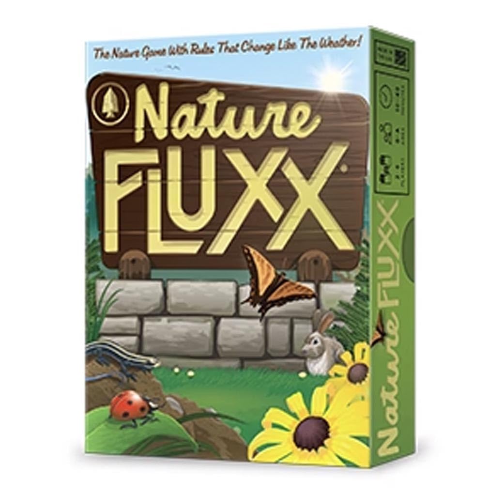 Looney Labs Nature Fluxx Board Game | Ages 8+ | 2-6 Players | 10-40 Min Play Time