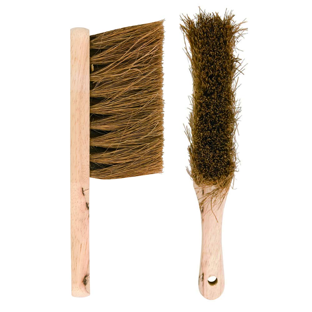 Elliott Wooden Hand Brush with Soft Coco Fibre Bristles | Heavy Duty | Multi-Surface Cleaning 6