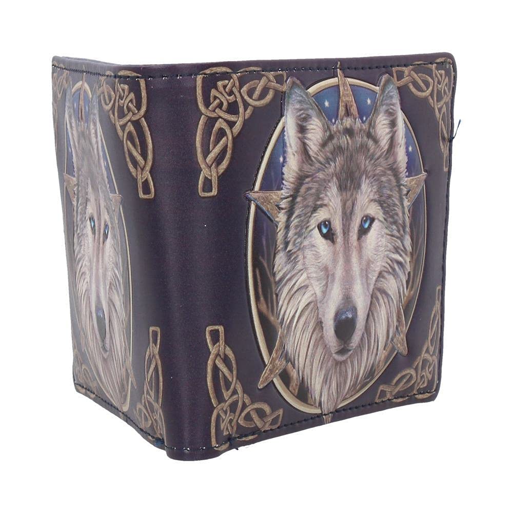 Nemesis Now Lisa Parker Wild One Wolf Wallet in Black PU 10