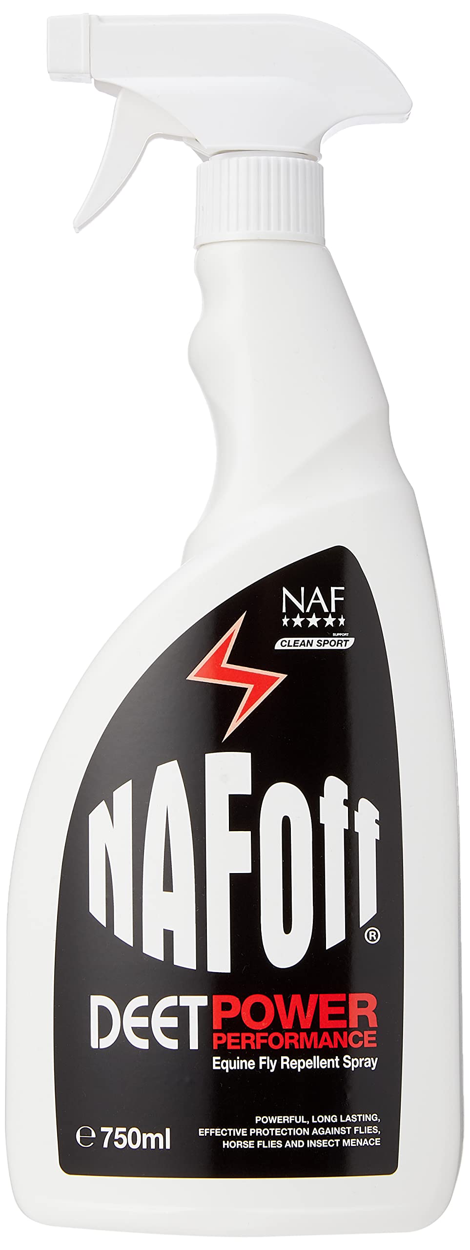 NAF Off Deet Power Performance Fly Repellent Spray - 19% DEET | 750 ml