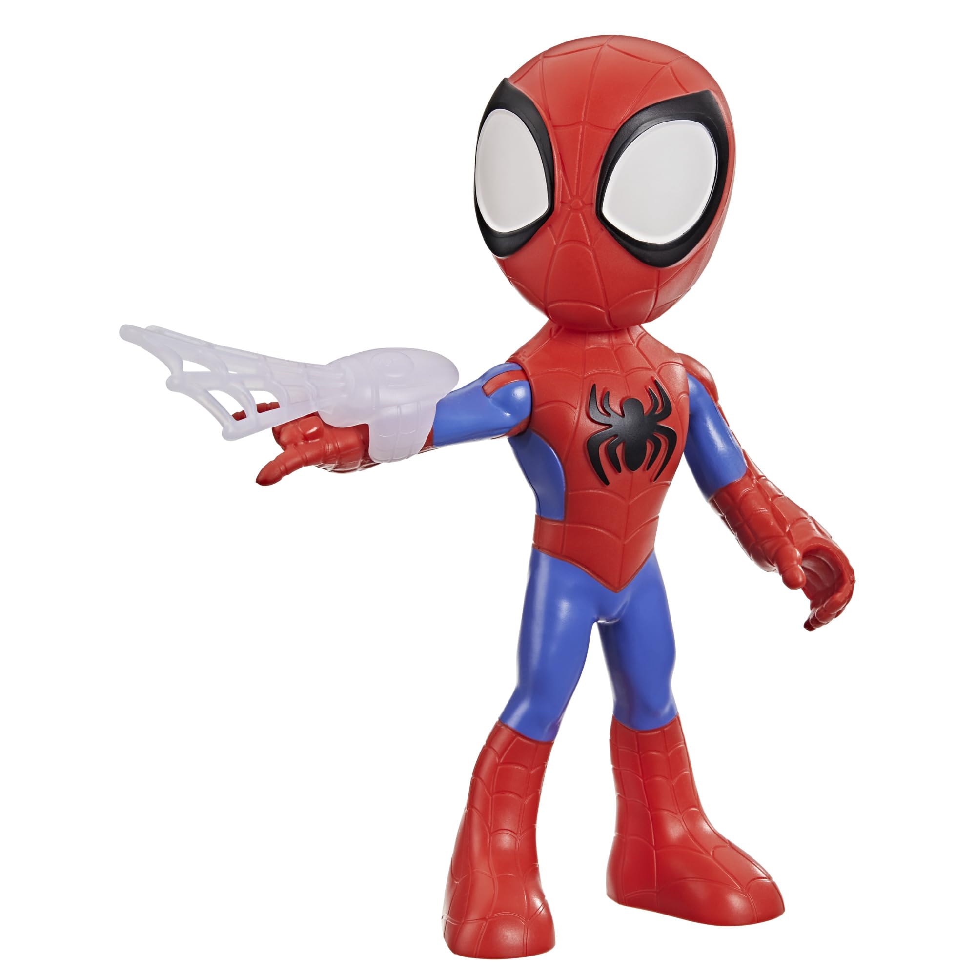 Marvel Spidey and His Amazing Friends Supersized Spidey Action Figure - 22.5 cm Tall | Posable | Ages 3+ 1