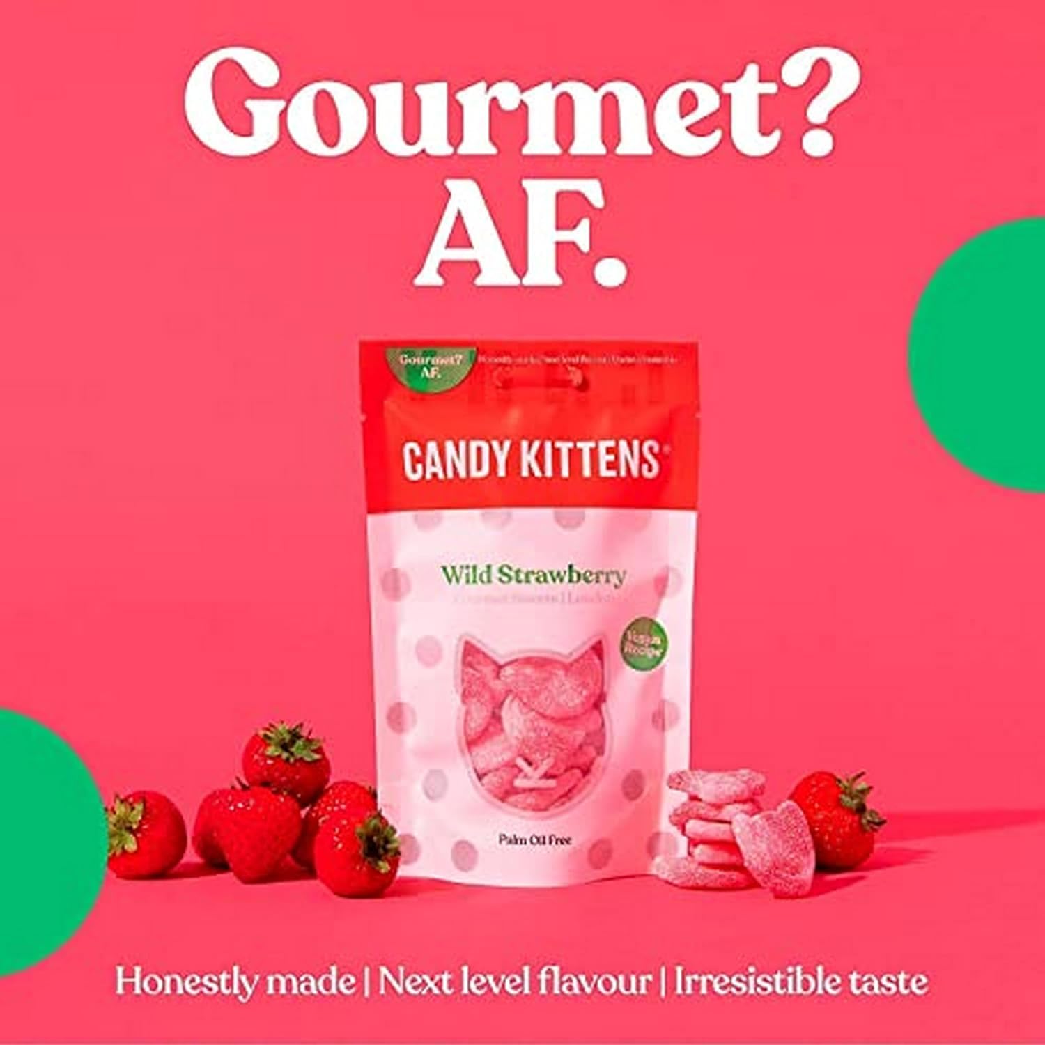 CANDY KITTENS Vegan Sweets CORE Selection - 5 x 140g Chewy Gummy Bundle 4