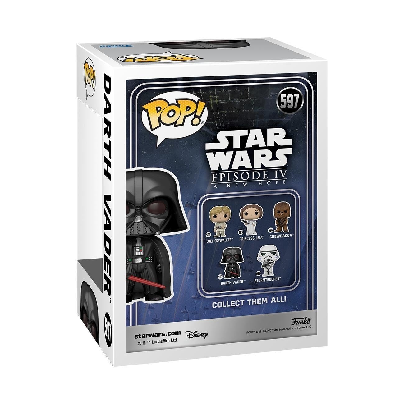 Funko POP! Star Wars: SWNC Darth Vader Vinyl Figure | 3.75 in | Model 67534 3