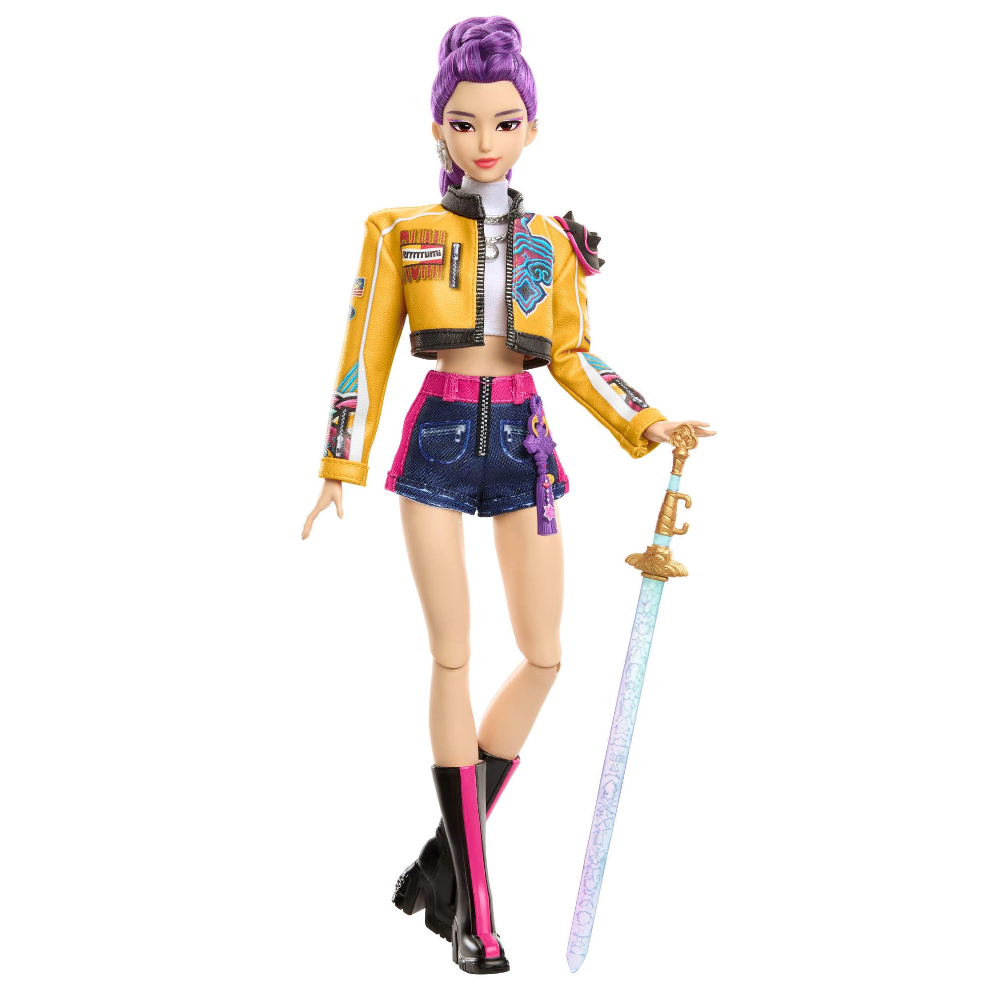 Mattel KPop Demon Hunters HUNTR/X Rumi Fashion Doll | Stage Outfit | Ages 4Y+ 5