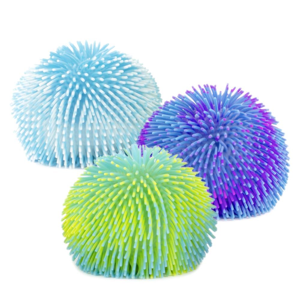 Keycraft Giant Puffer Ball - Extra-Large Squishy Sensory Fidget Toy for Kids & Adults  (colour selected at random)