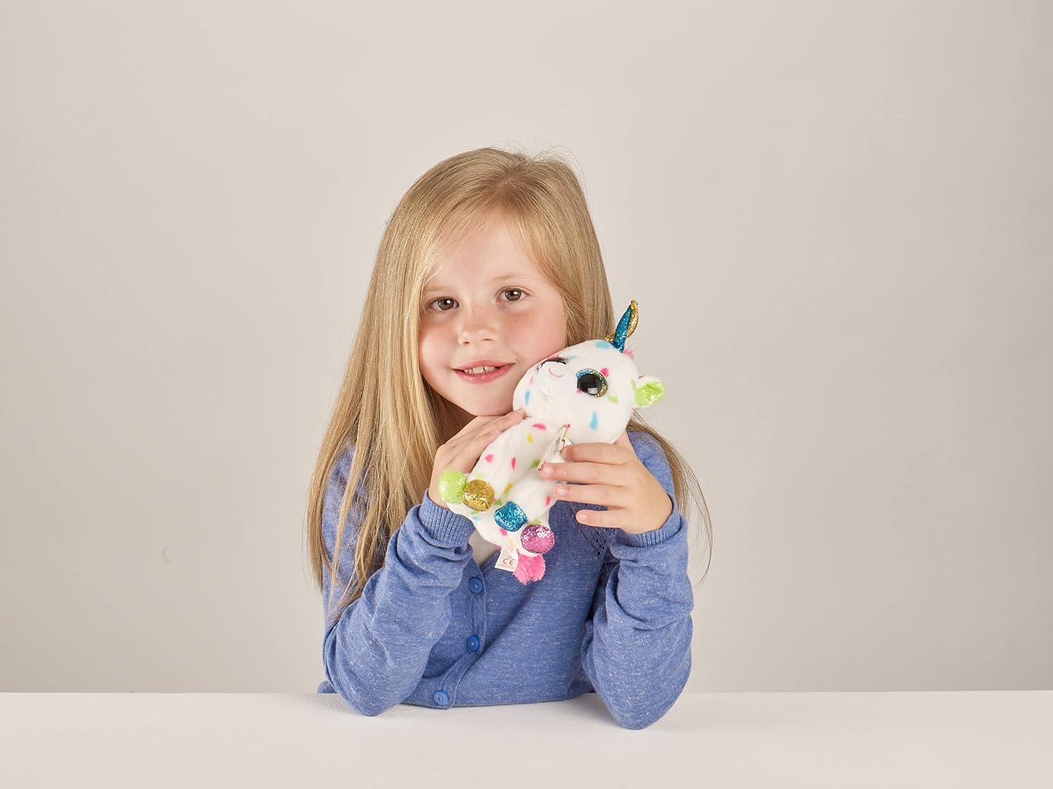 TY Harmonie Unicorn Beanie Boo - 20cm Plush Toy | Multicolored | Suitable from Birth 2
