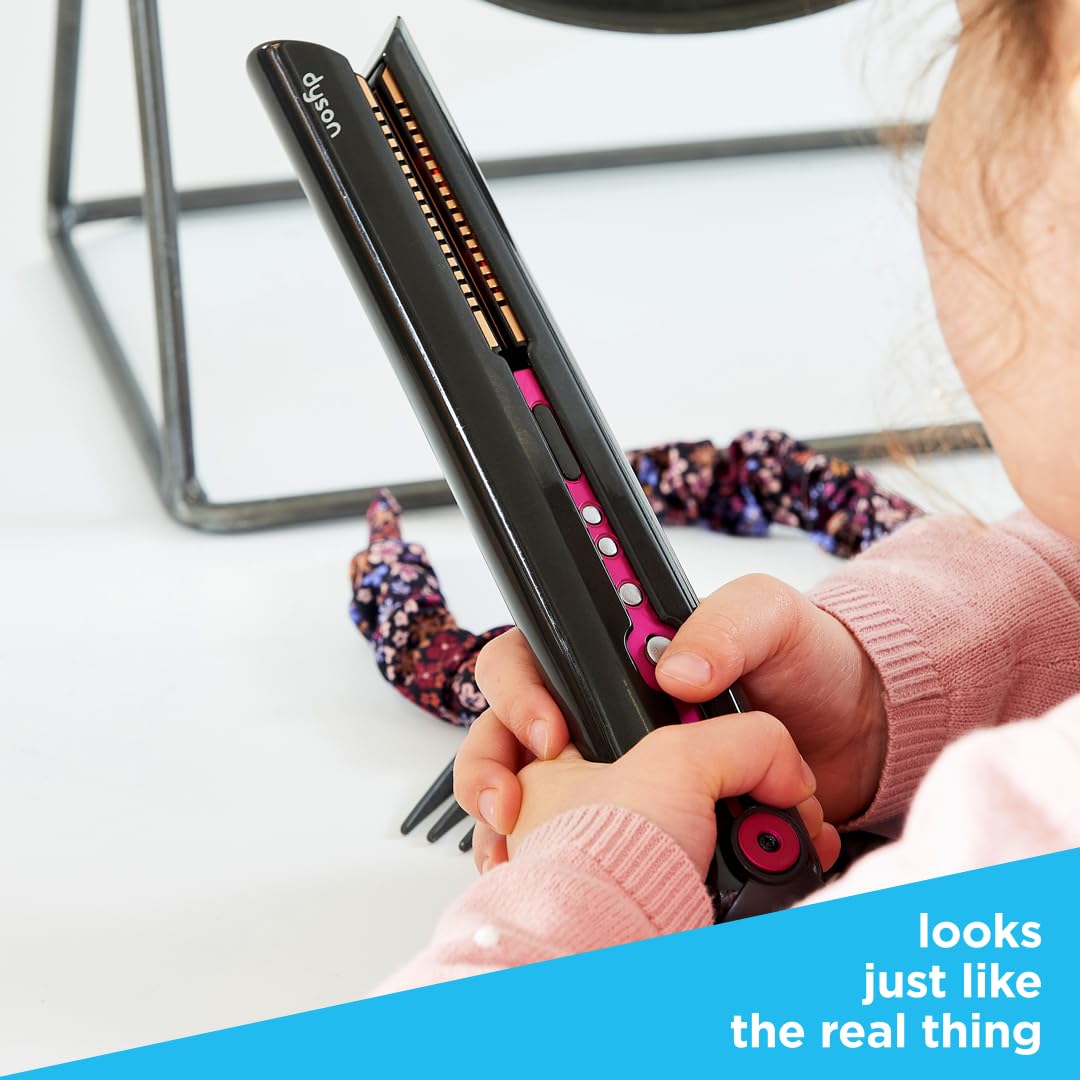 Casdon Dyson Corrale Styling Set - Toy Straighteners for Children Aged 3+ | Realistic Lights & Sounds 4