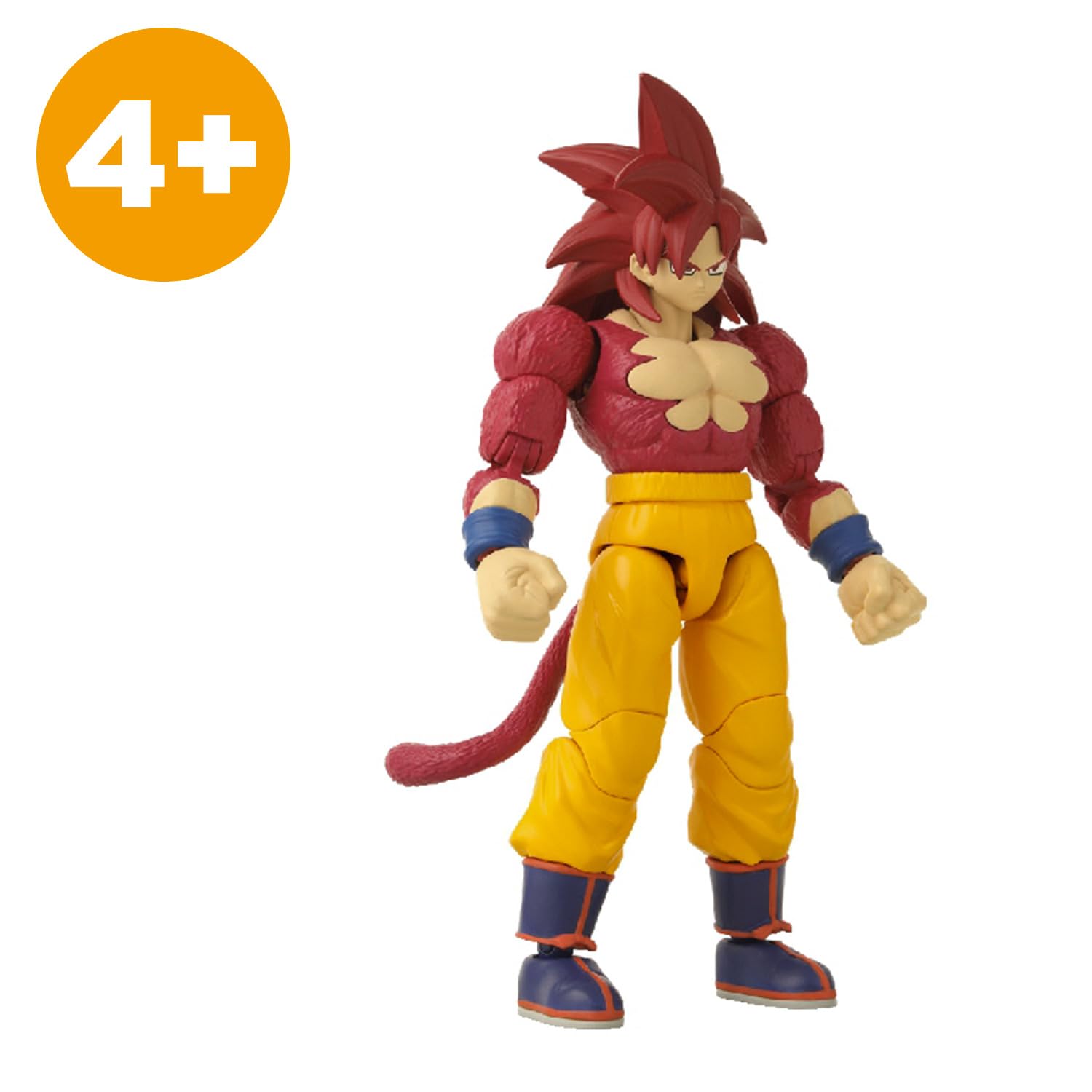 BANDAI Dragon Stars SS4 Goku Action Figure - 17cm, 17 Points of Articulation | Dragon Ball Daima 6