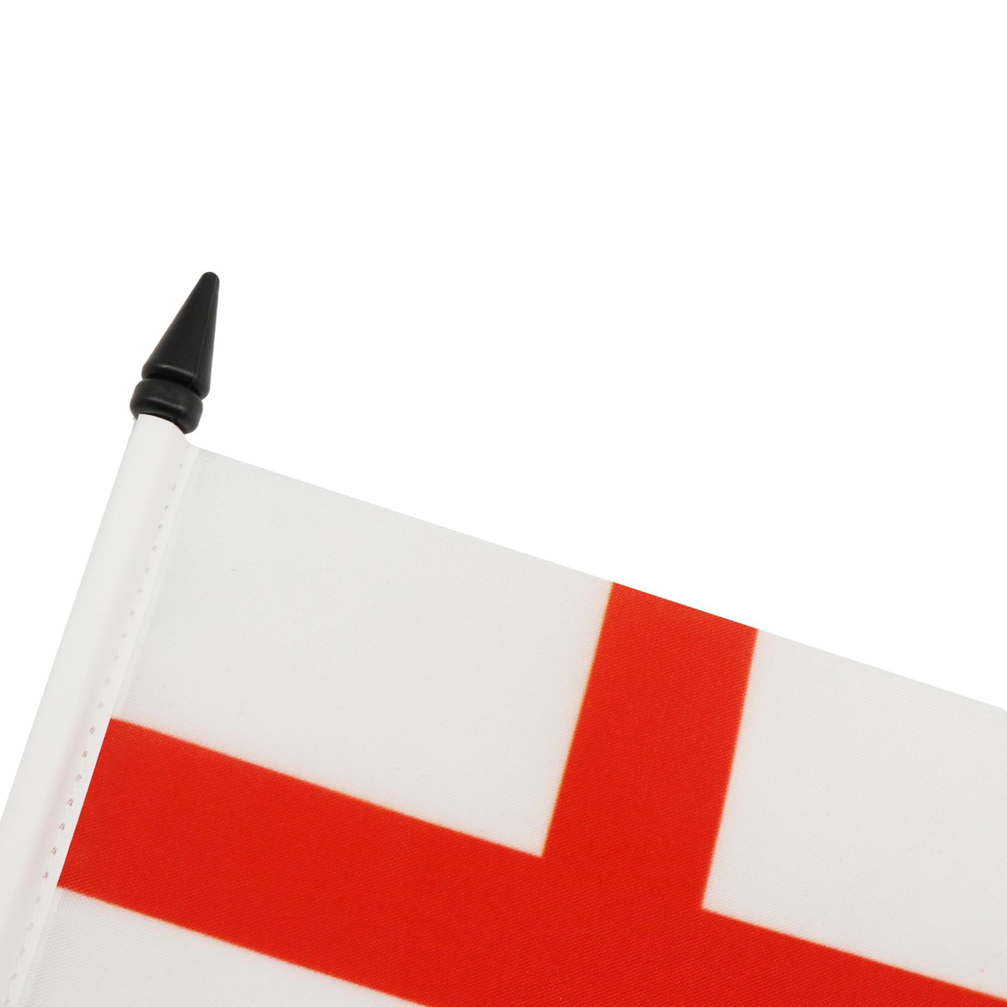 AZ FLAG England Table Flag 5'' x 8'' with Black Plastic Base | 100% Polyester | Ready to Use 4