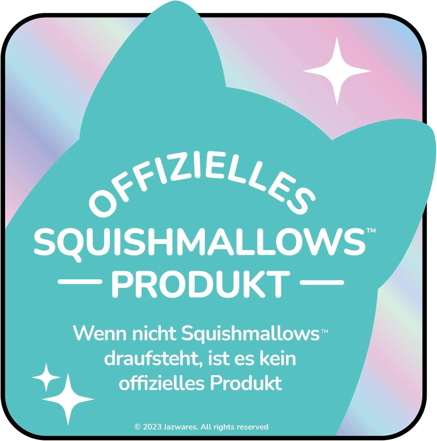 Squishmallows 20-Inch Daxxon the Purple Alien Plush - Ultrasoft Galaxy Print with Bucket Hat 5