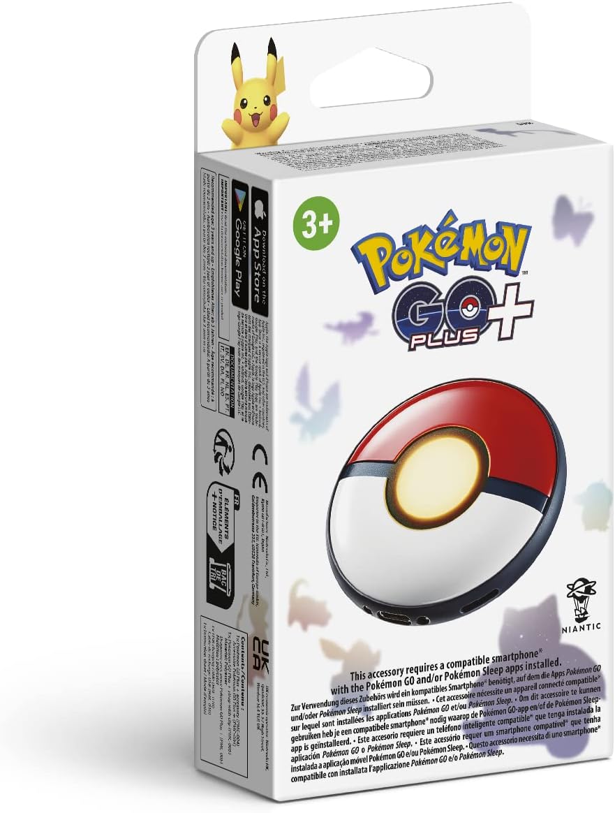Pokémon GO Plus + – Nintendo Bluetooth-Zubehör für Pokémon GO und Pokémon Sleep 1