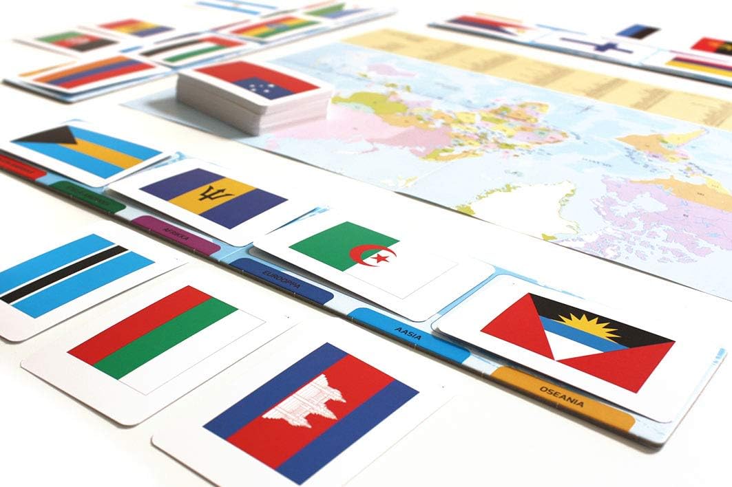 Tactic Flags of the World Card Game 3