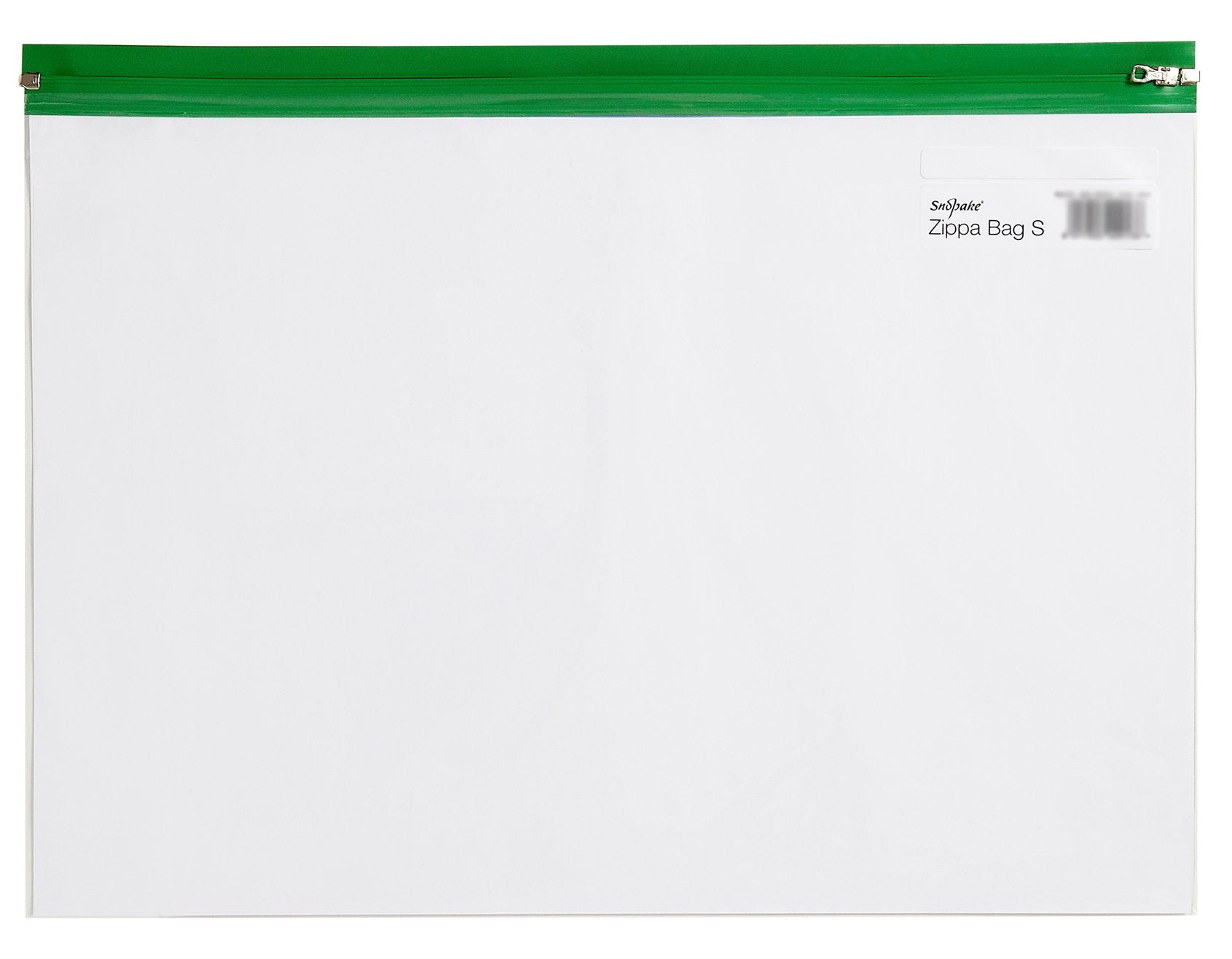 Snopake A4 Plus Zippa-Bag ‘S’ Classic with Write-On Label | Pack of 5 | Water Resistant 5