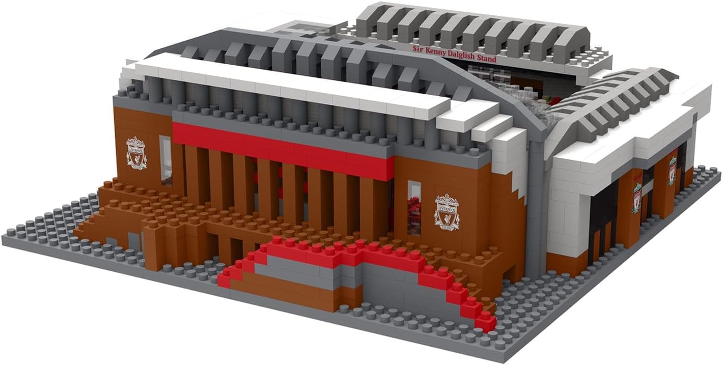 FOCO BRXLZ Liverpool FC Mini Anfield Stadium Building Set | 1378 Pieces | Ages 12+ 5
