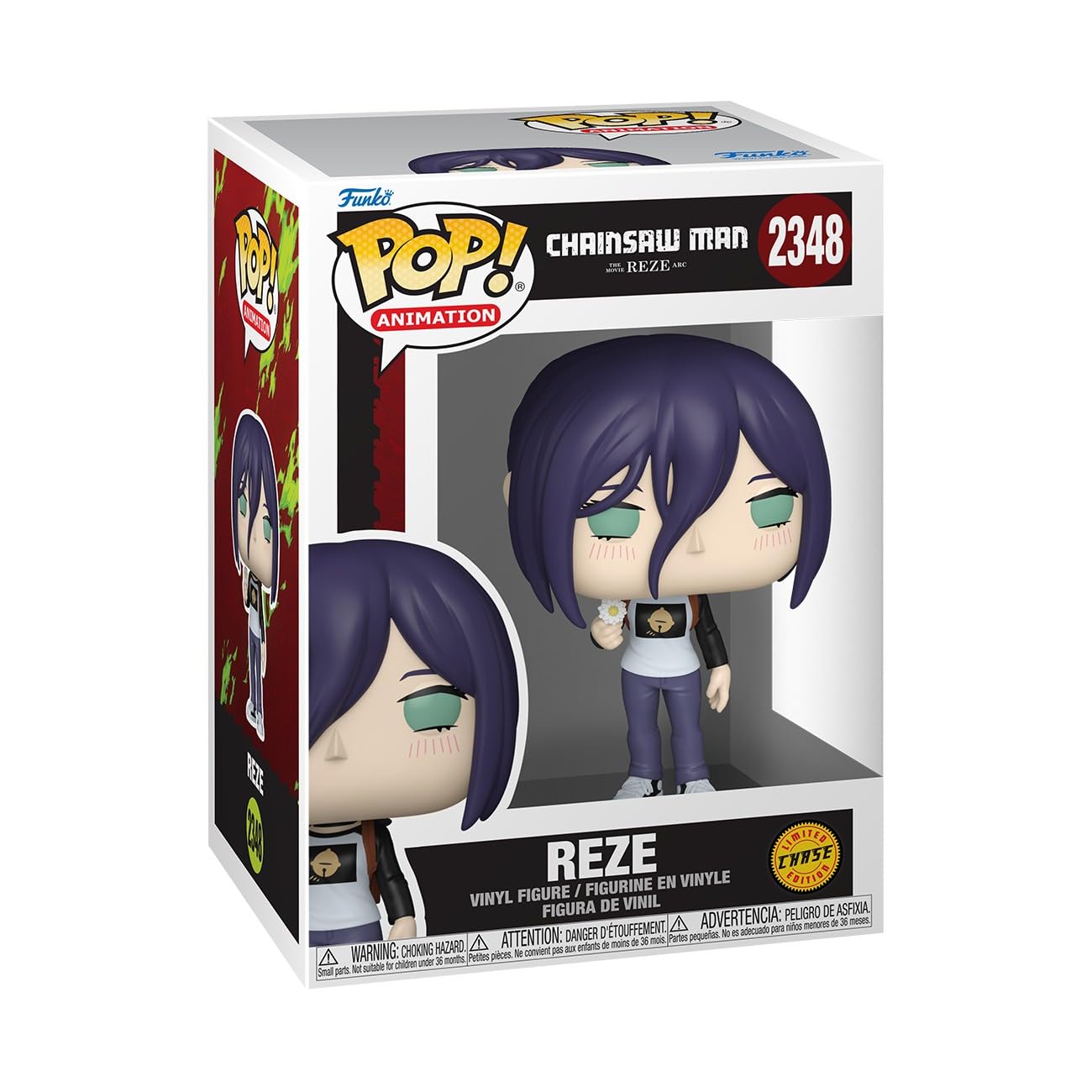 Funko POP! Animation: Chainsaw Man: Reze Vinyl Figure | Approx. 3.75 Inches Tall | Model 93279 3