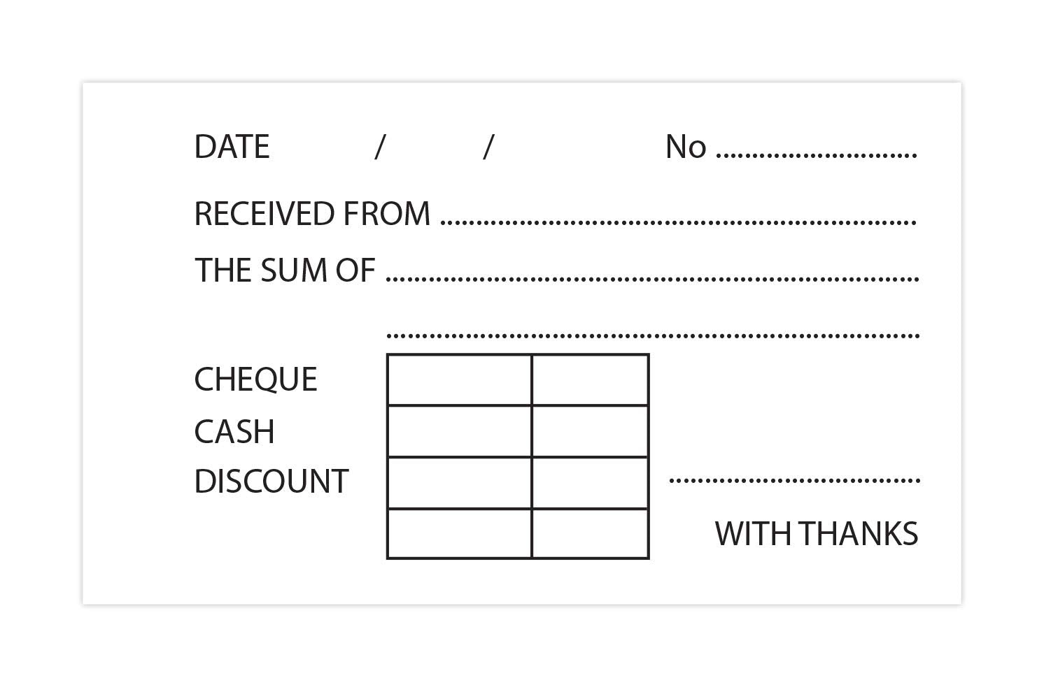 Silvine Duplicate Cash Receipt Book - 30 Receipts per Book, Gummed, Red Cover | Model 228-P 3