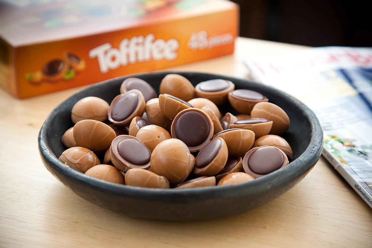 Toffifee Chewy Nougat Karamellbecher mit Haselnuss &amp; Milchschokolade, 48 Stück 4