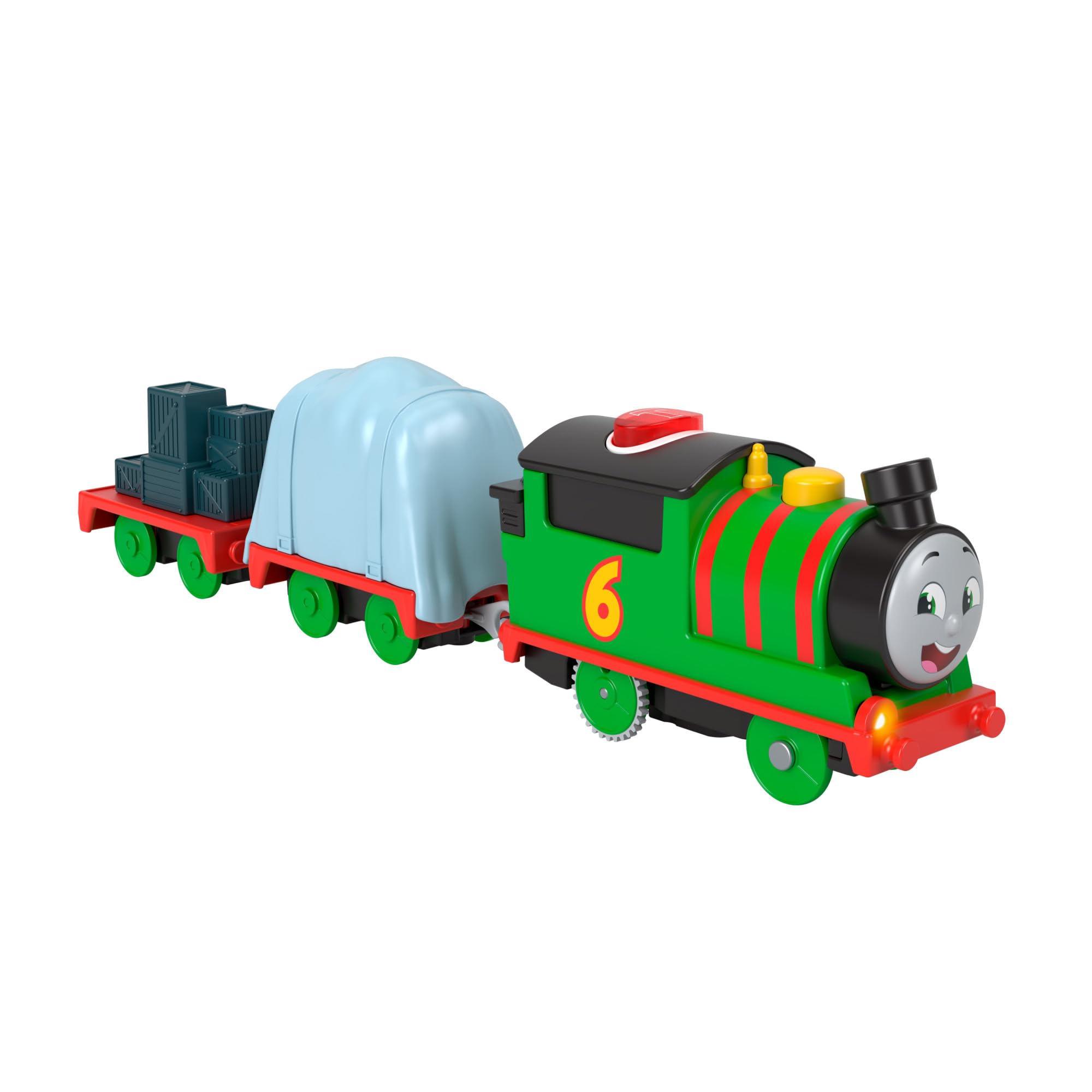 Fisher-Price Thomas & Friends Talking Percy Motorized Toy Train HWY32 | Ages 3+