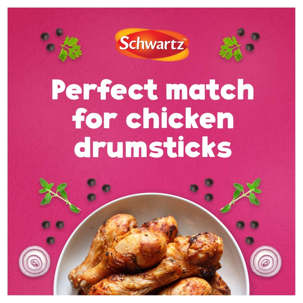 Schwartz Paprika & Onion Chicken Seasoning Powder - 300g Pack | Expertly Blended | For Chicken Dishes 3