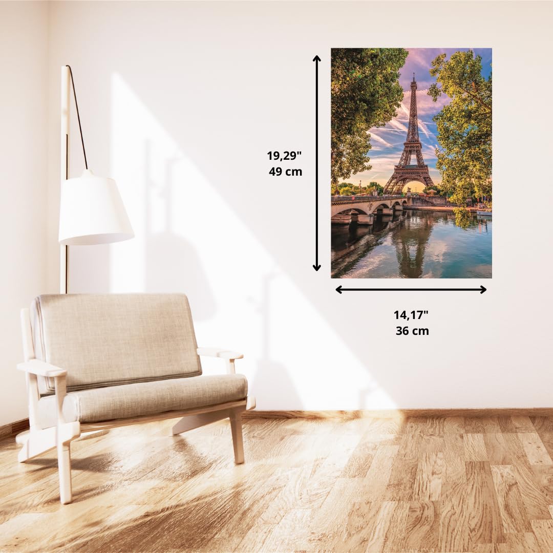 Clementoni Jigsaw Puzzle 500 Pieces Collection Along the Seine | 49 x 36 cm 3