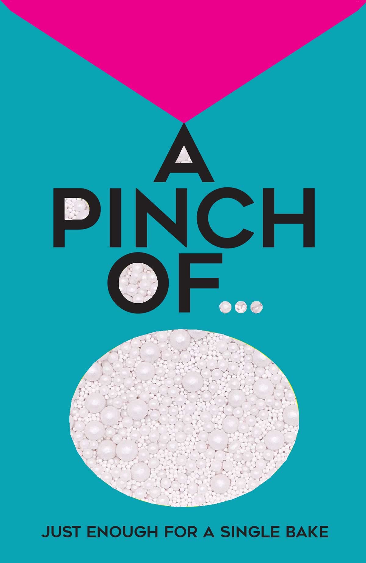 A Pinch of Glimmer Mother of Pearl Cake Sprinkles - Edible Pearls Mix | 30g
