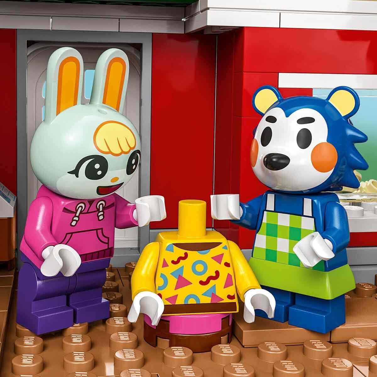 LEGO Animal Crossing Able Sisters Clothing Shop Playset 77055 | Ages 6+ | Includes Mabel & Sasha Minifigures