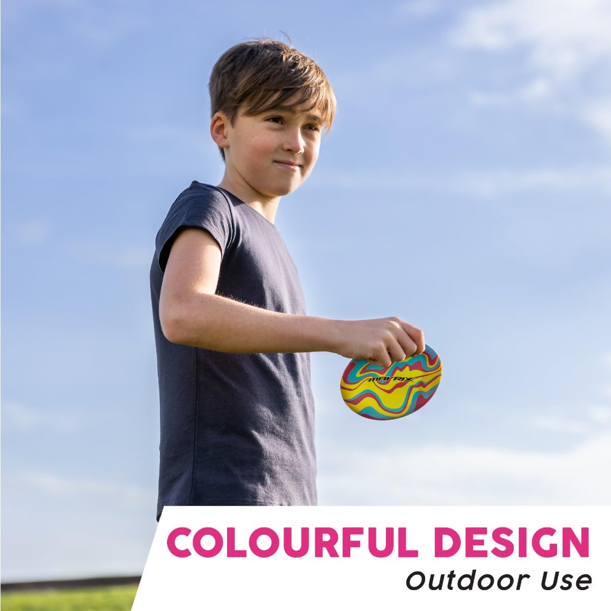Mavrix Silicone Disc - Ultimate Bouncing Flying Toy | 14.7cm Diameter | Ages 3+ 4