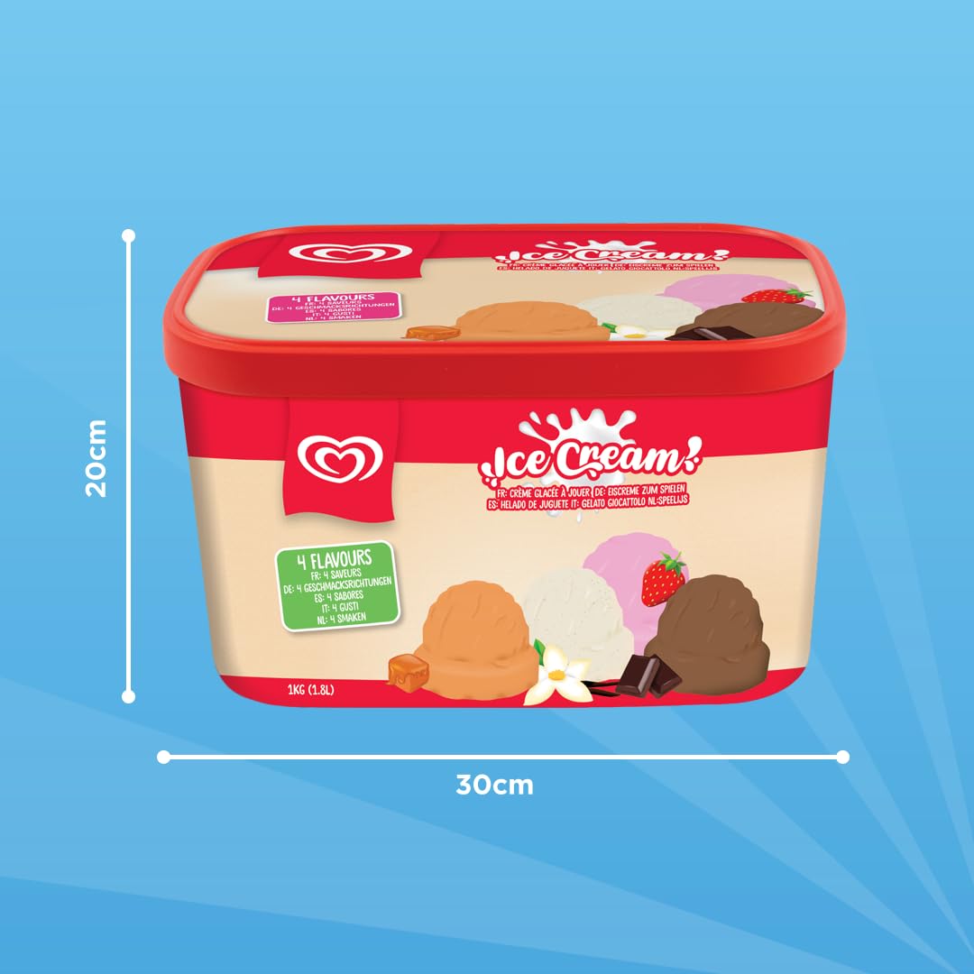 Casdon Official Walls Ice Cream Scoop Play Set - Pretend Play Toy for Ages 2+ 5