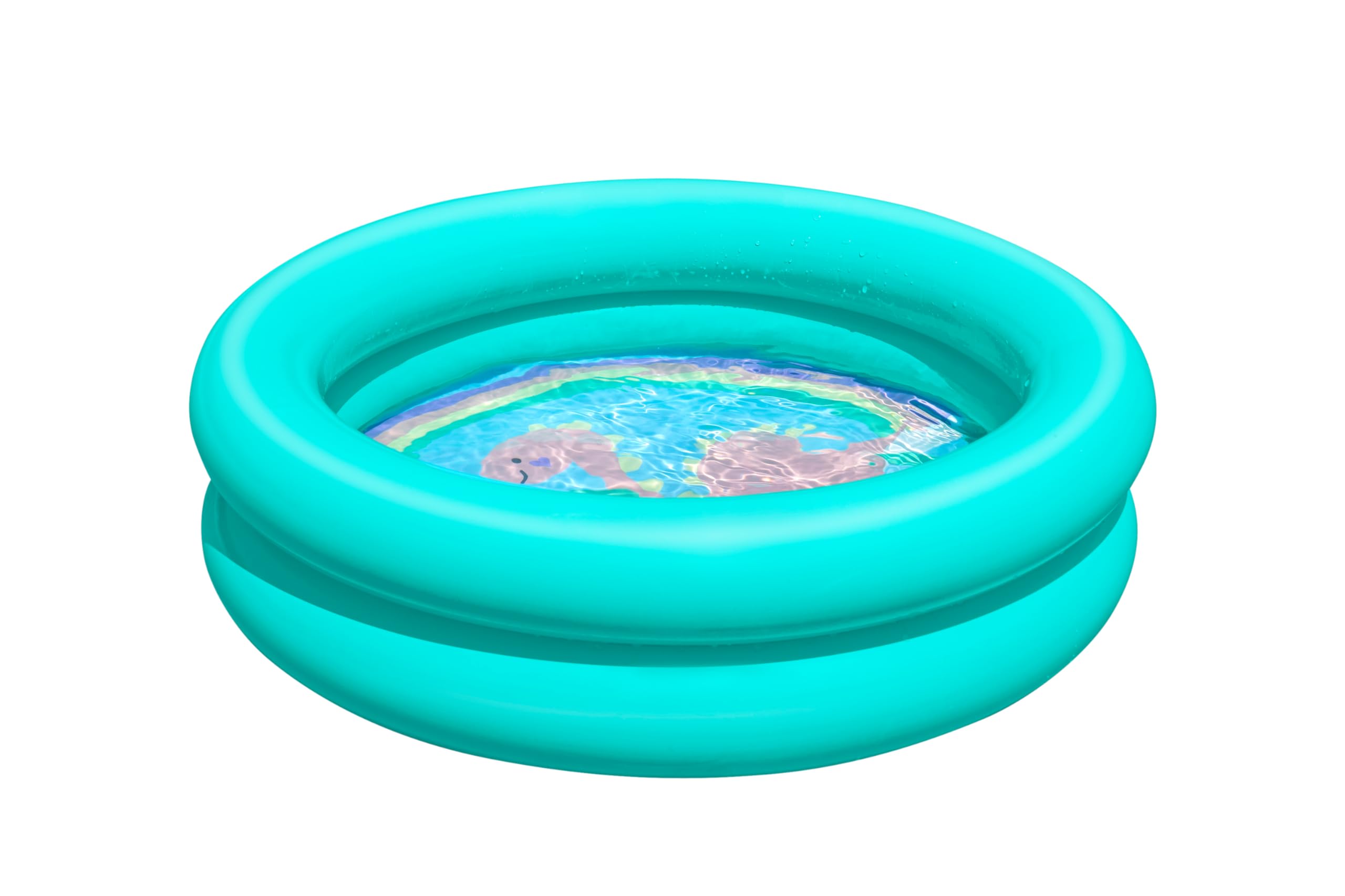 Bestway 2 Ring Inflatable Kiddie Pool - 61cm x 15cm | Ages 2+ | 21L Capacity 3