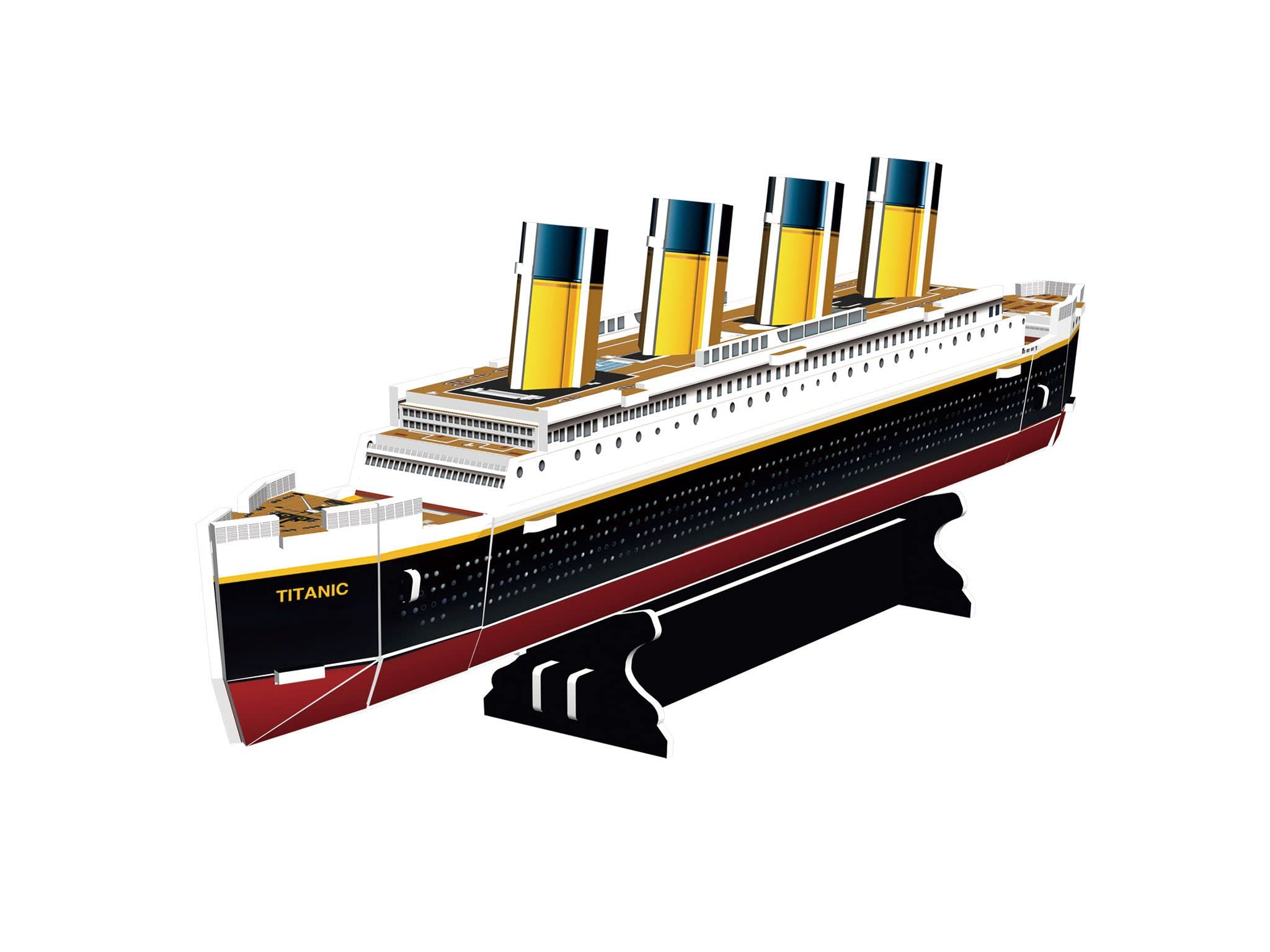 Revell 3D Puzzle 00112 RMS Titanic - Highly Detailed Model | 30 Pieces | 29cm Length