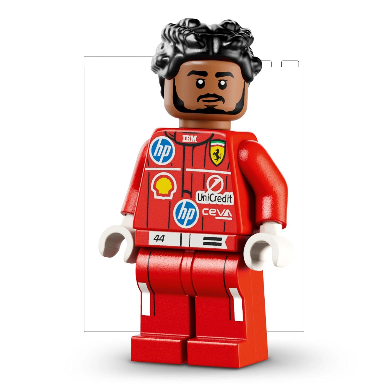 LEGO Editions Scuderia Ferrari HP Lewis Hamilton Helmet Building Set | Age 14+ | Model 43022 3