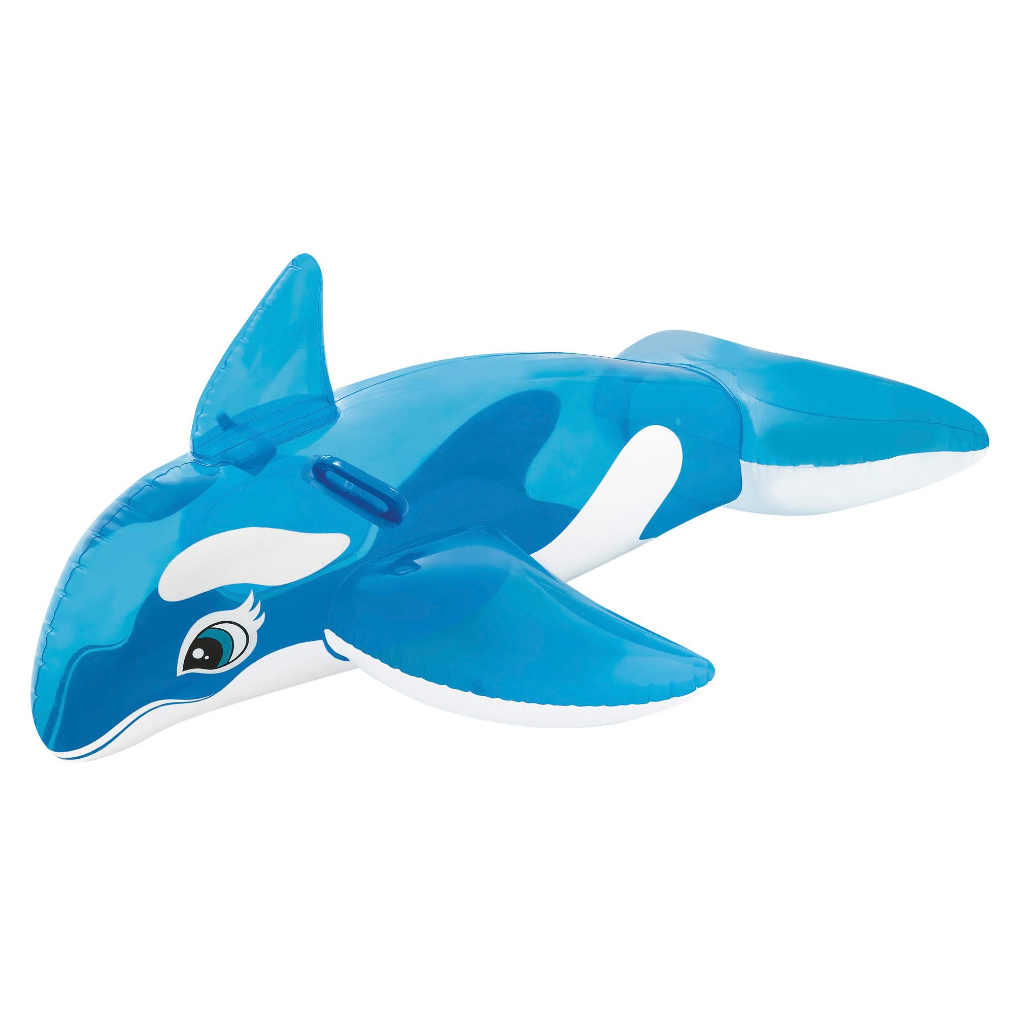 Intex 58523 Little Whale Ride-On - 60-Inch, Blue | Vinyl | Animal Shaped