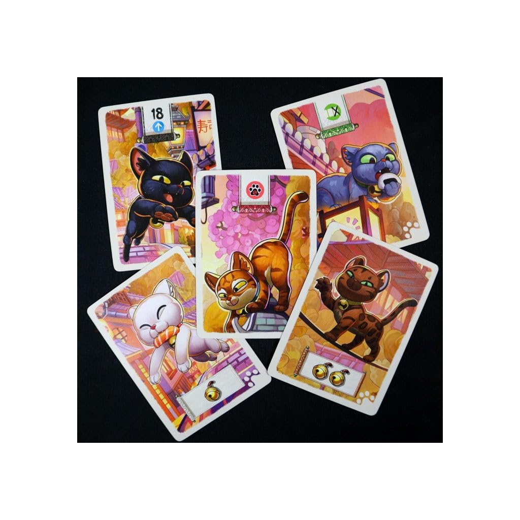 Matagot Gangs of Kyoto Board Game | 2-5 Players | 30 Min Playtime | Ages 10+