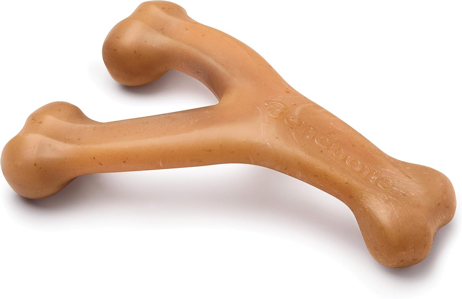 Benebone Wishbone Dog Chew Toy - Long Lasting, Real Chicken Flavor | Large Size