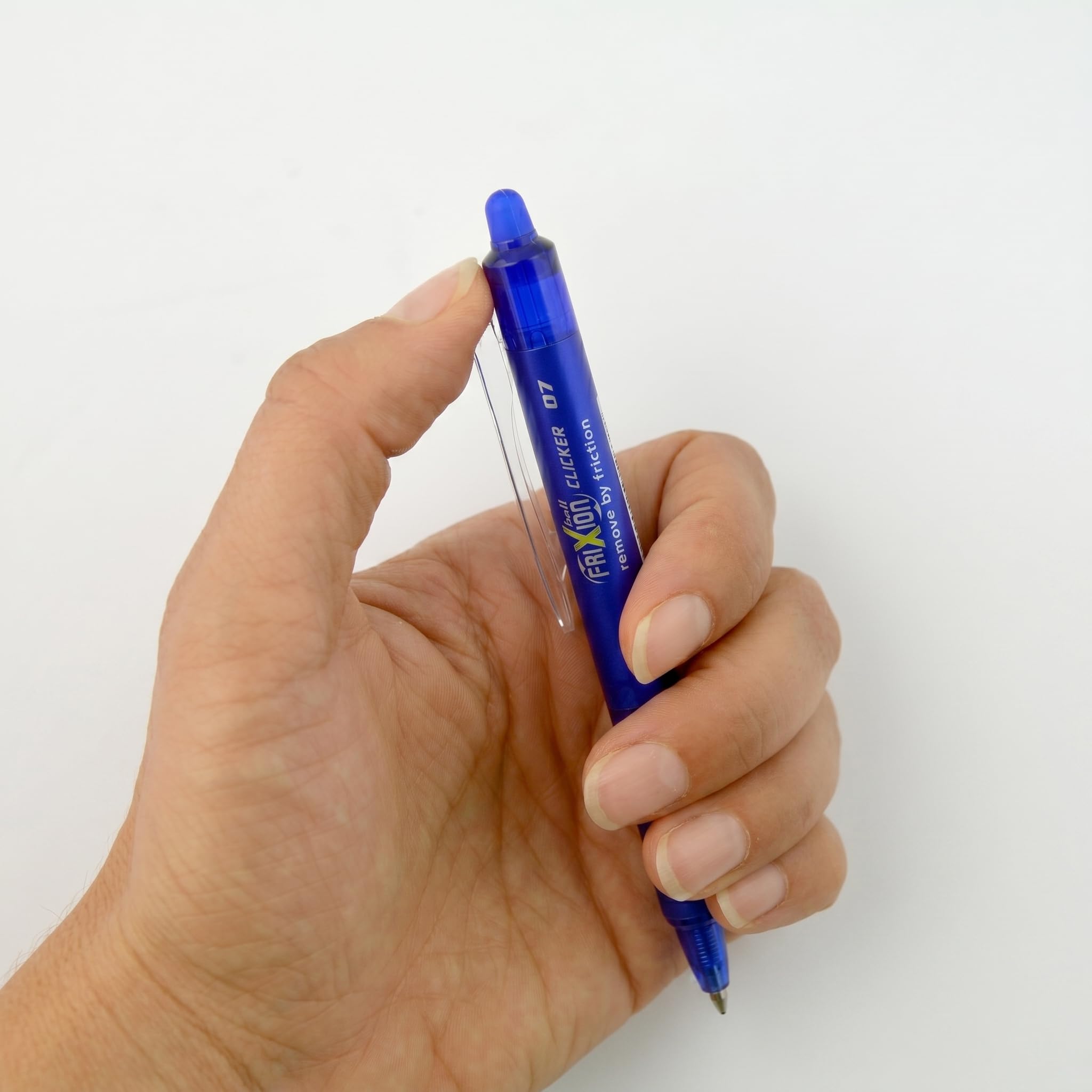 PILOT FriXion Ball Clicker Erasable Rollerball Pen - Medium 0.7mm Tip - 5 Pack 4