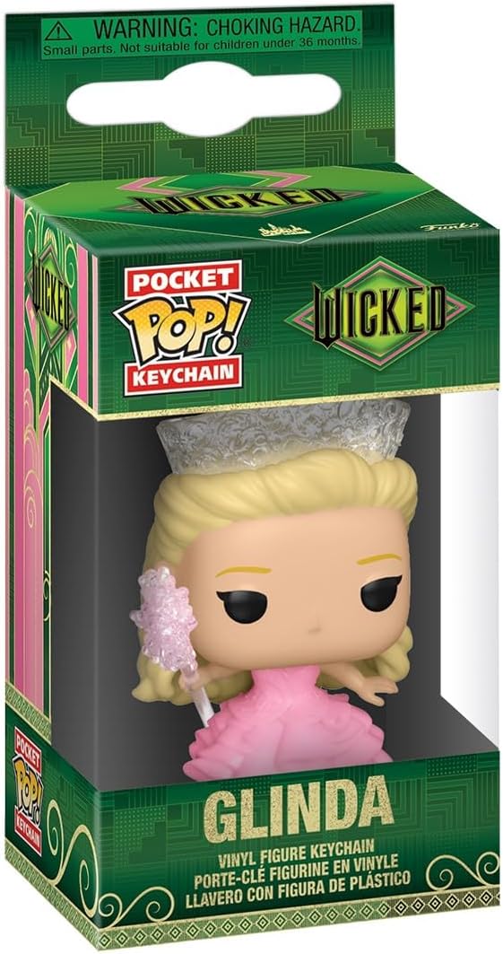 Funko Pop! Schlüsselanhänger: Wicked - Glinda Vinyl Minifigur (79746)