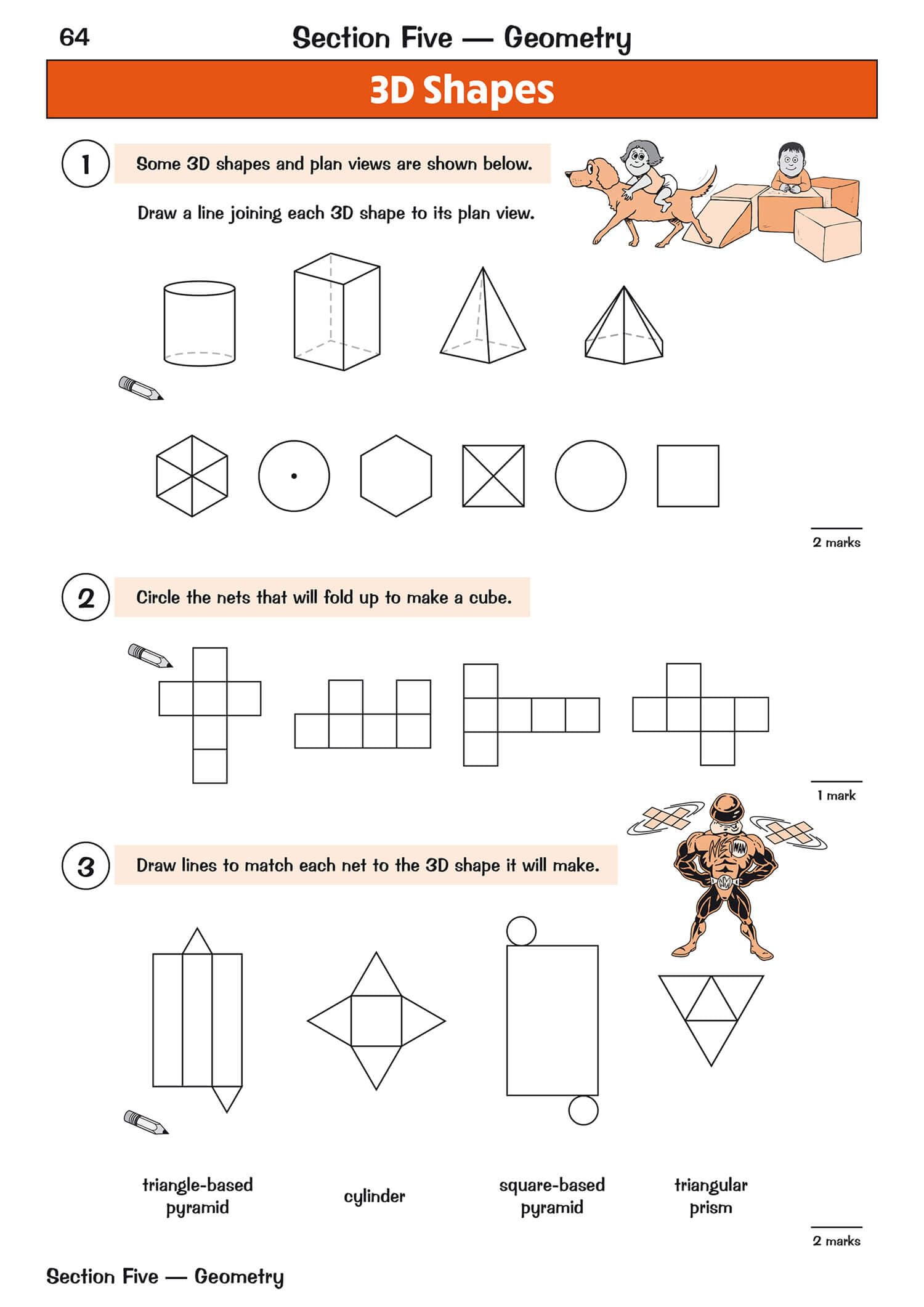 CGP KS2 Maths Targeted Question Book - Year 5: Practice Questions for Latest Curriculum 4
