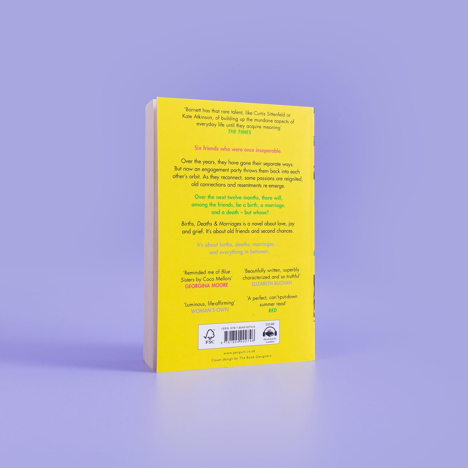 Penguin Births, Deaths and Marriages by Laura Barnett | Paperback 3