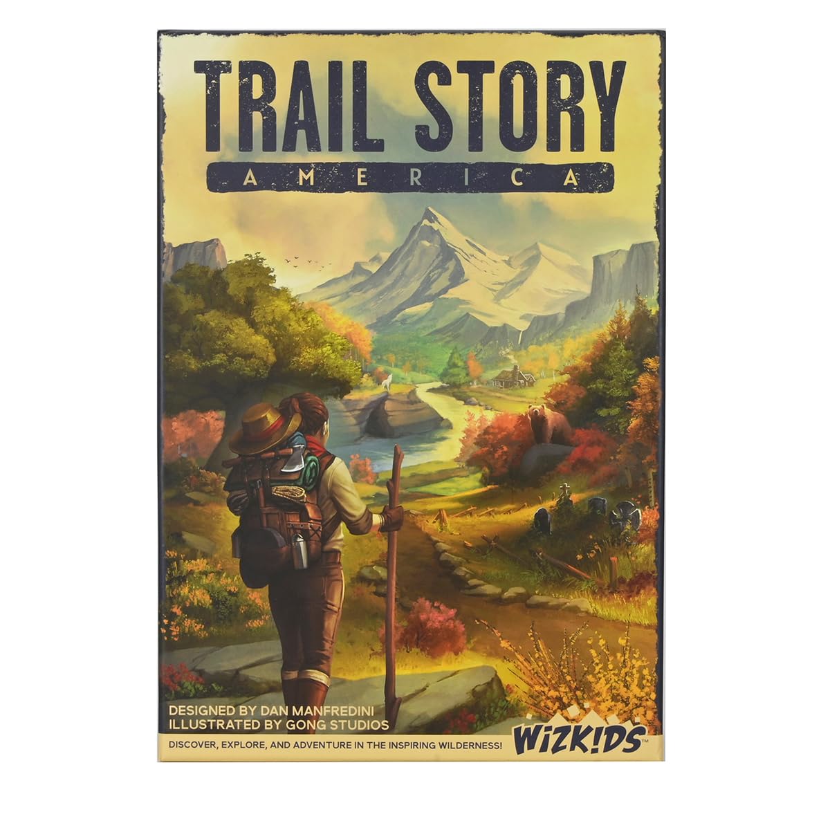 WizKids Trail Story: America Standard Edition DVD Game