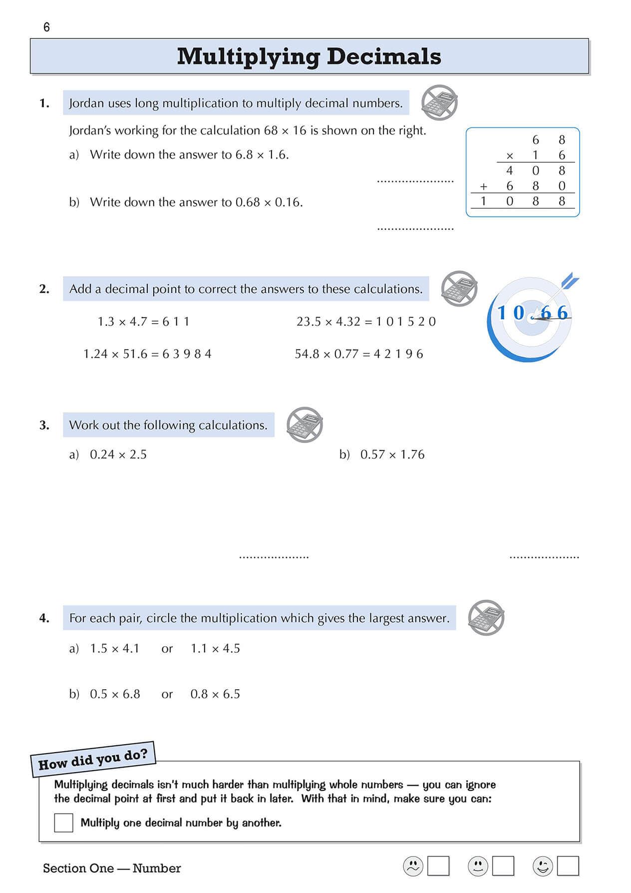 CGP KS3 Maths Year 8 Targeted Workbook (with answers) | Paperback | 96 Pages 4