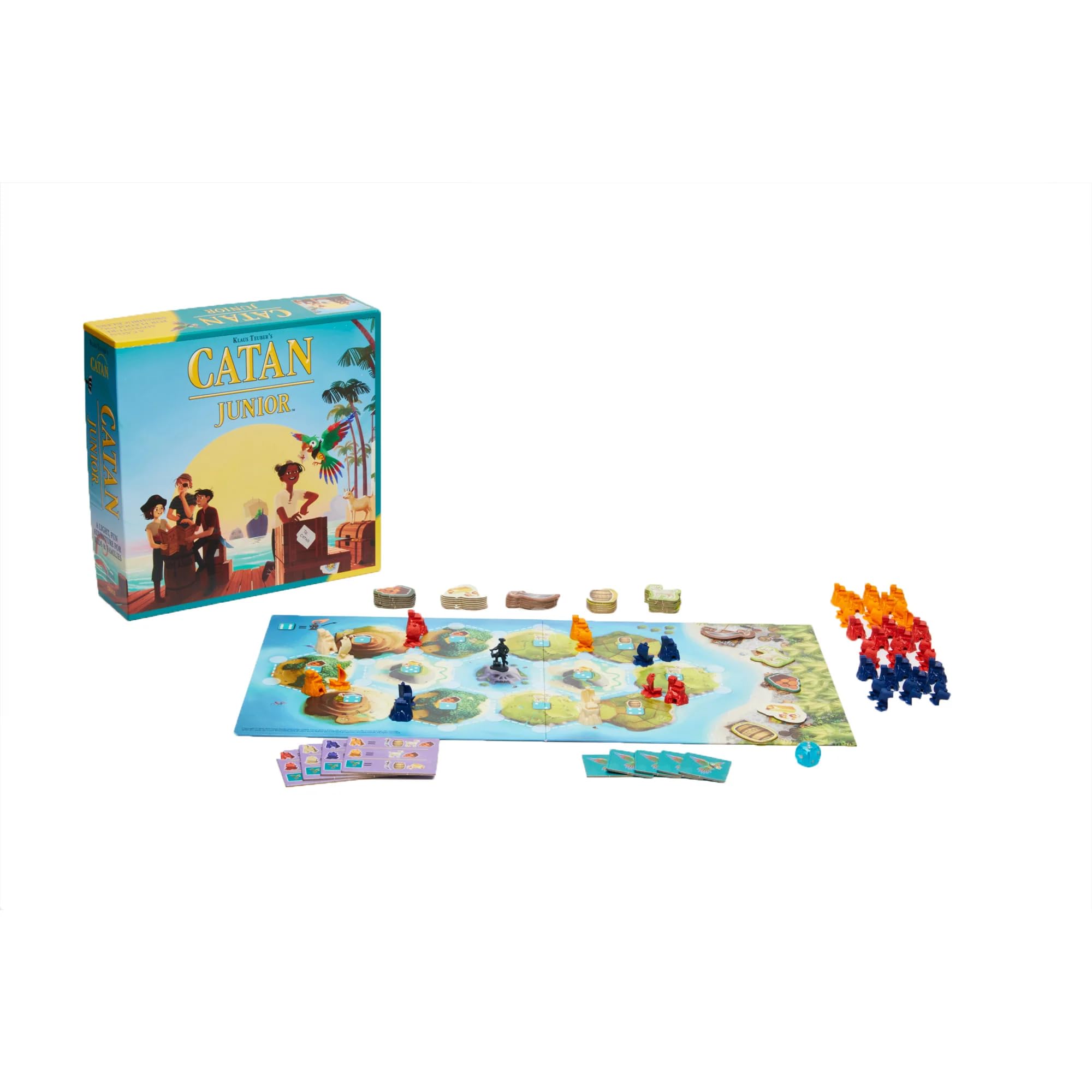 CATAN Catan: Junior Board Game | Ages 6+ | 2-4 Players | 30 Min Playtime