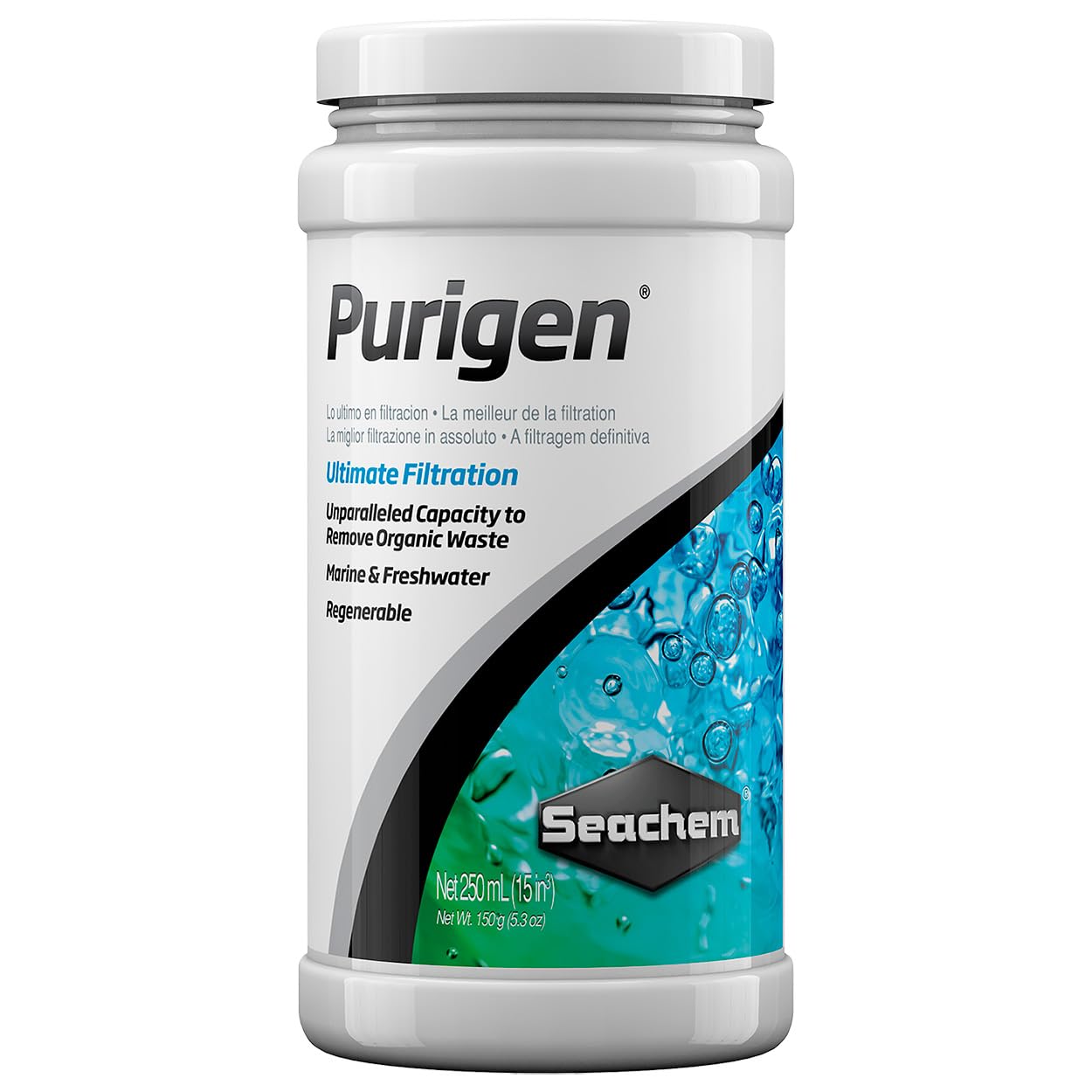 Seachem Purigen Water Filter - Highest Organic Removal Capacity | 250 ml 1