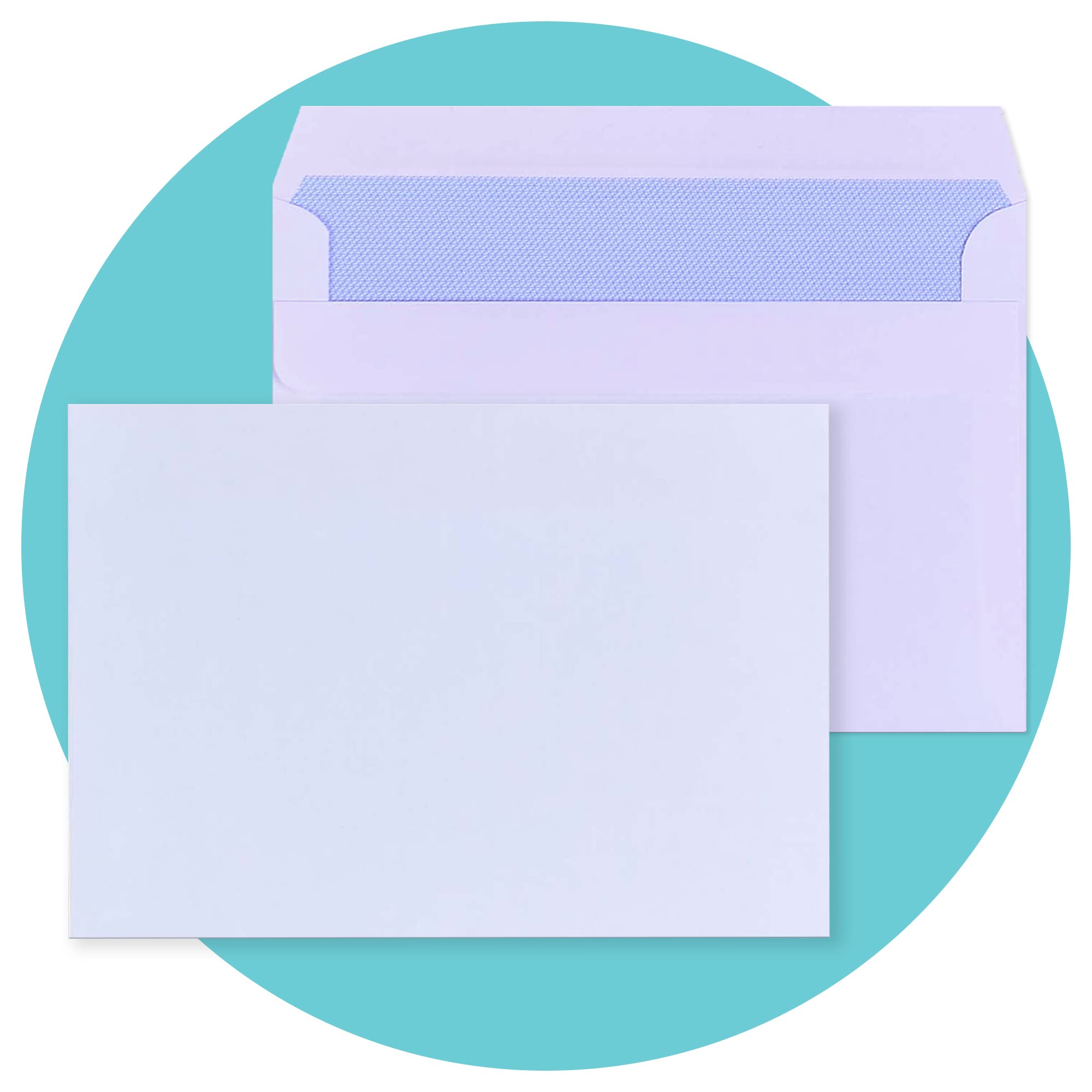 Triplast C6 White Self Seal Security Envelopes - Pack of 50 | 114x162mm | 90 gsm