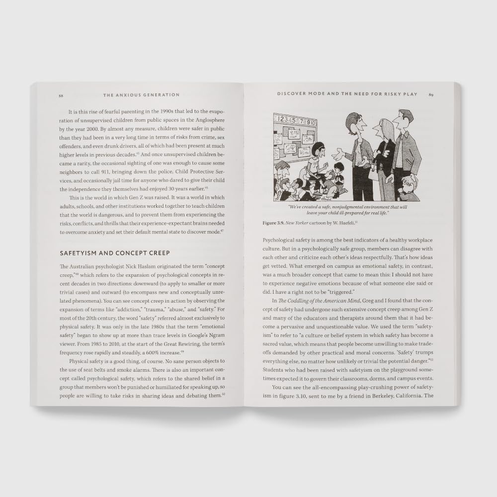 Jonathan Haidt - The Anxious Generation: How the Great Rewiring of Childhood Is Causing an E | Paperback 5