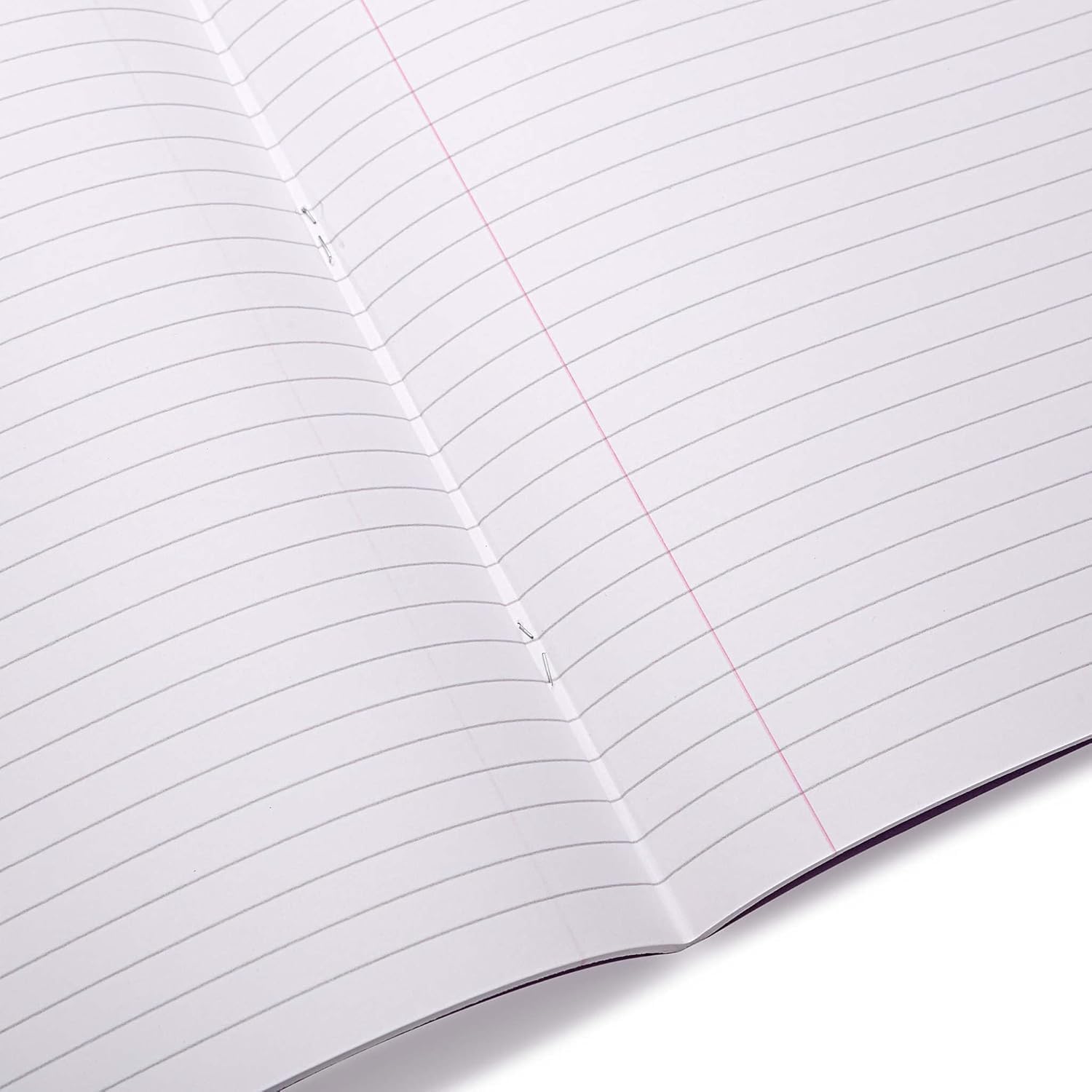 Rhino 8 x 6.5 Exercise Books - 48-Page, 8mm Lined with Margin, 10-Pack | Light Blue