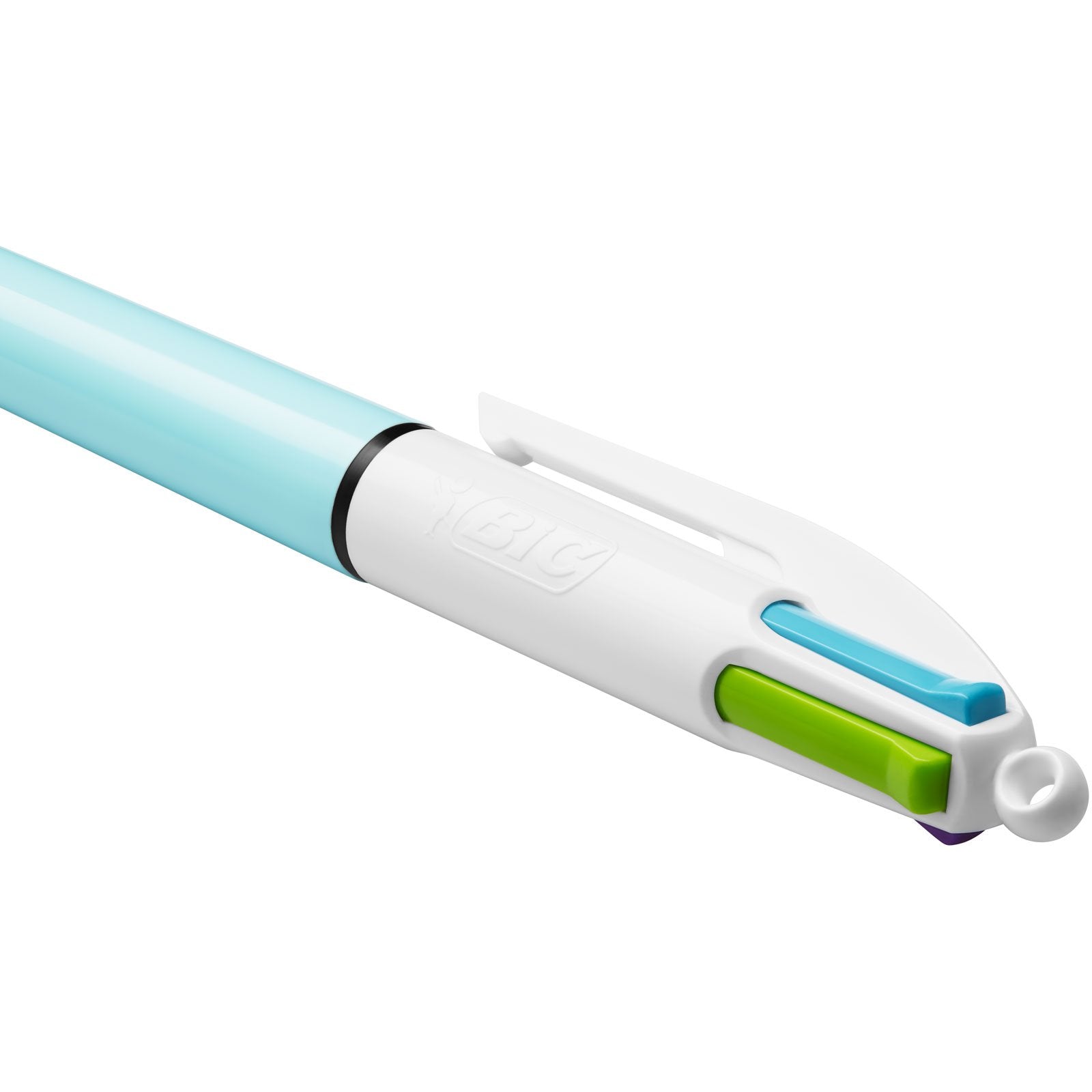 BIC 4 Colours Fun Retractable Ballpoint Pens - 4 Ink Colours, Medium 1.0 mm Point, Pack of 3 4